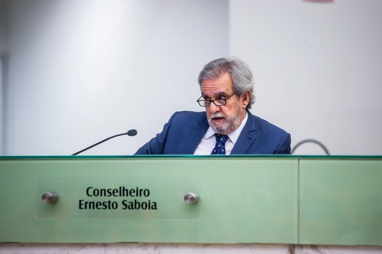 Conselheiro Ernesto Saboia foi o relator das contas do Governo de 2024