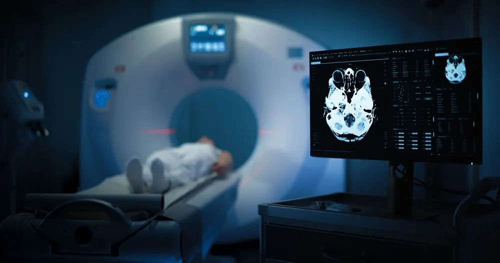 Ressonância magnética conduzida em paciente