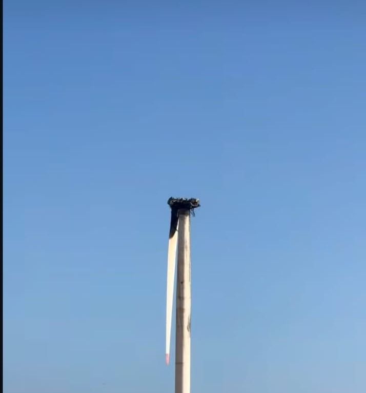 Torre fica a cerca de 6 km de distância do centro da comunidade