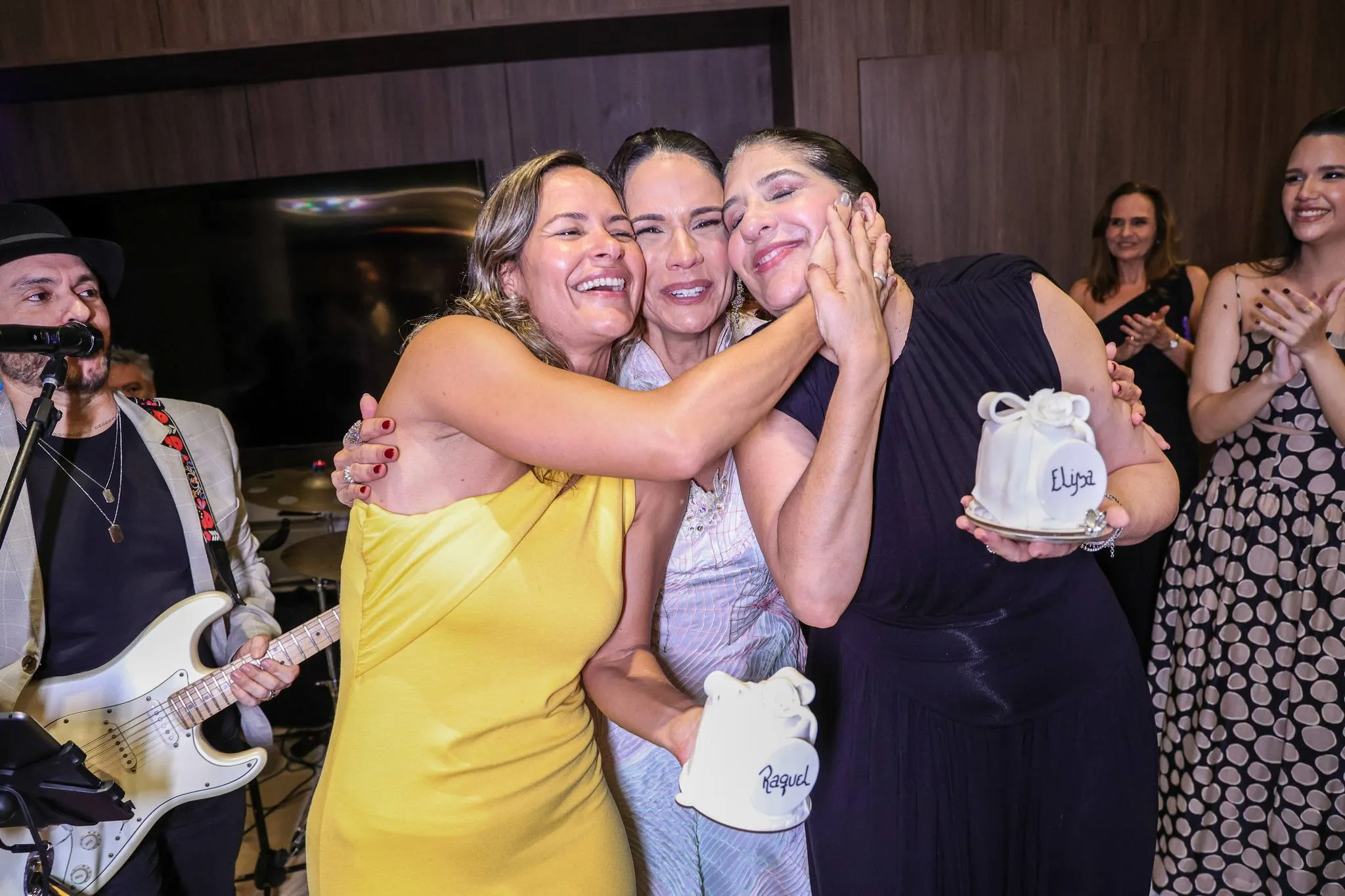 Raquel Felismino, Ana Virginia Martins e Elisa Oliveira