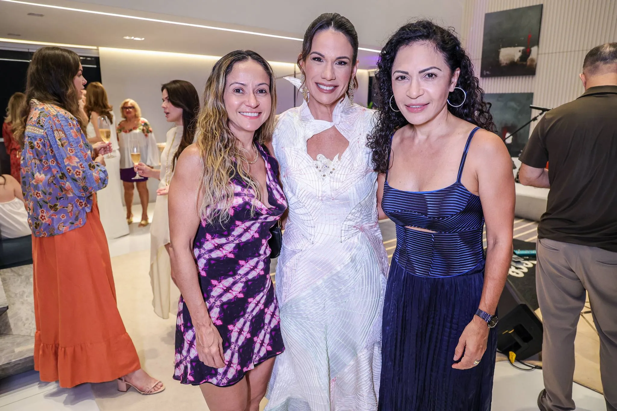 Veridiana Dutra, Ana Virginia Martins e Jaqueline Faustino
