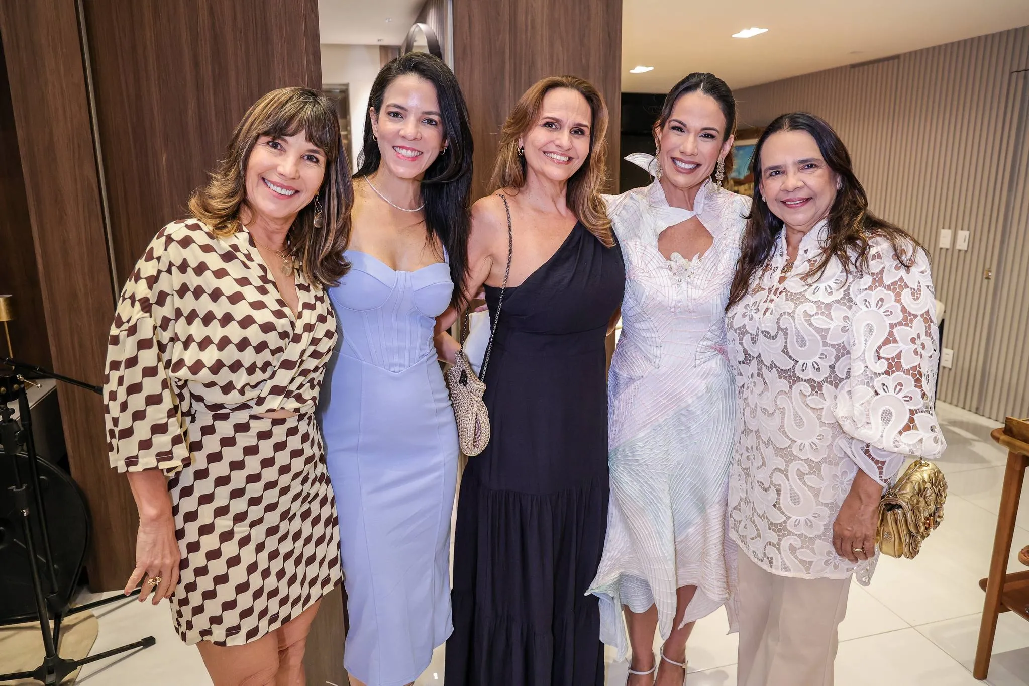 Cris Fontinelle, Laura pinto, Rossana Soares, Ana Virginia Martins e Arlinda Wanderlina