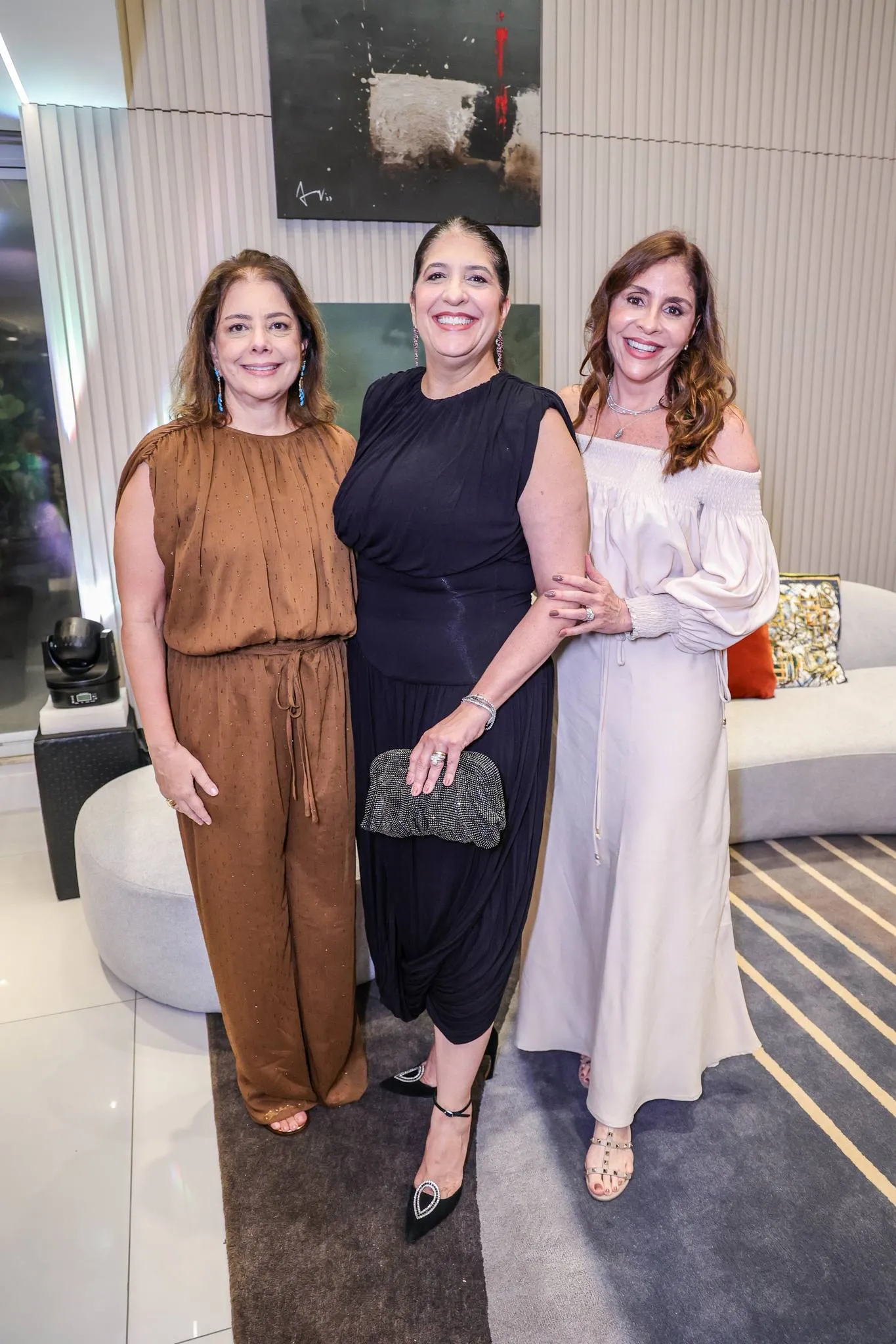Claudia Gradvohl, Elisa Oliveira e Cristiane Farias
