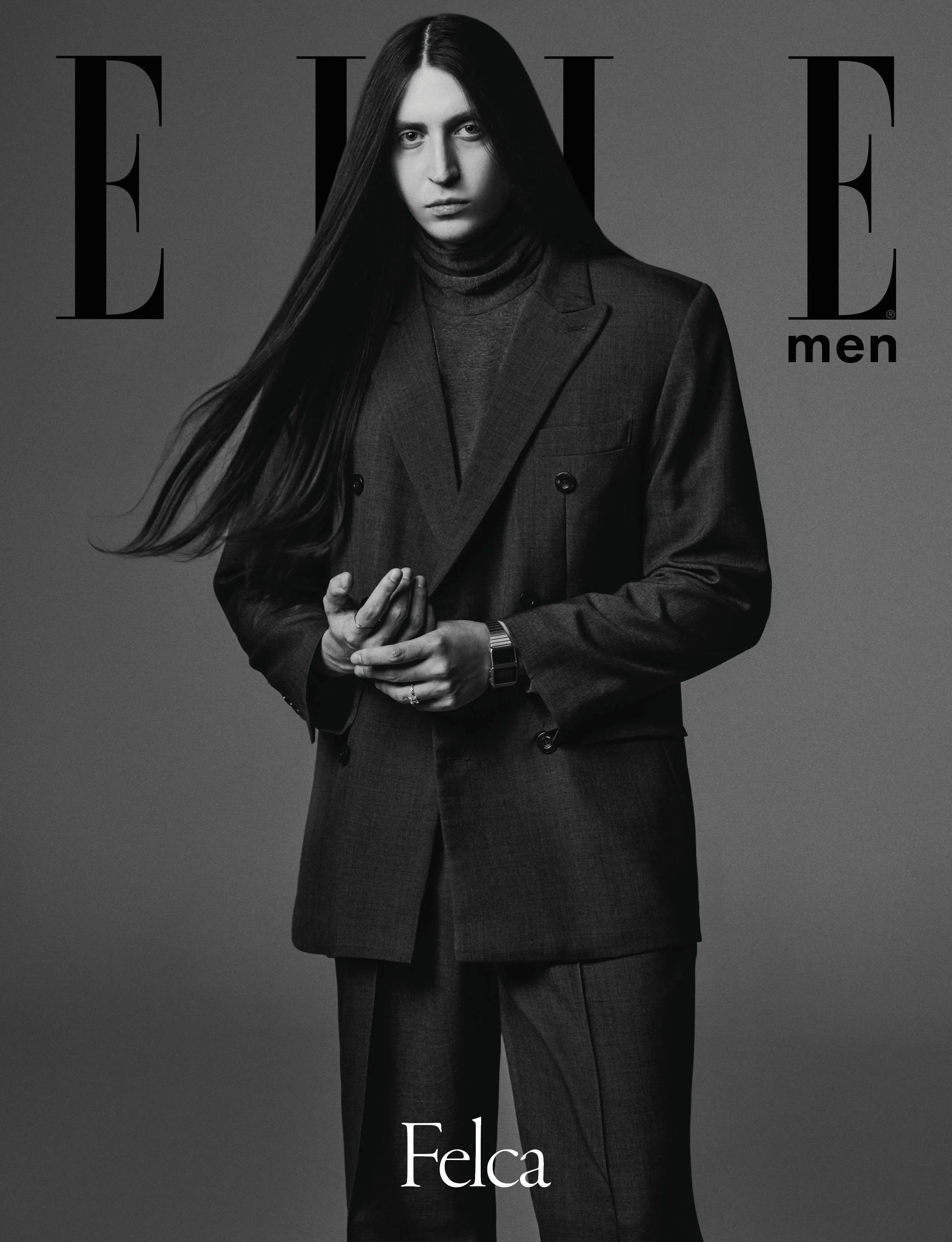Imagem da notícia: Felca estampa capa da nova edição da ELLE Men Brasil; veja