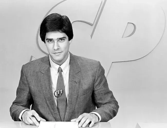 Em 1987, William Bonner assumiu o SPTV - 2º Edição, em horário nobre