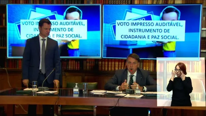 Live de Bolsonaro em 29 de julho de 2021