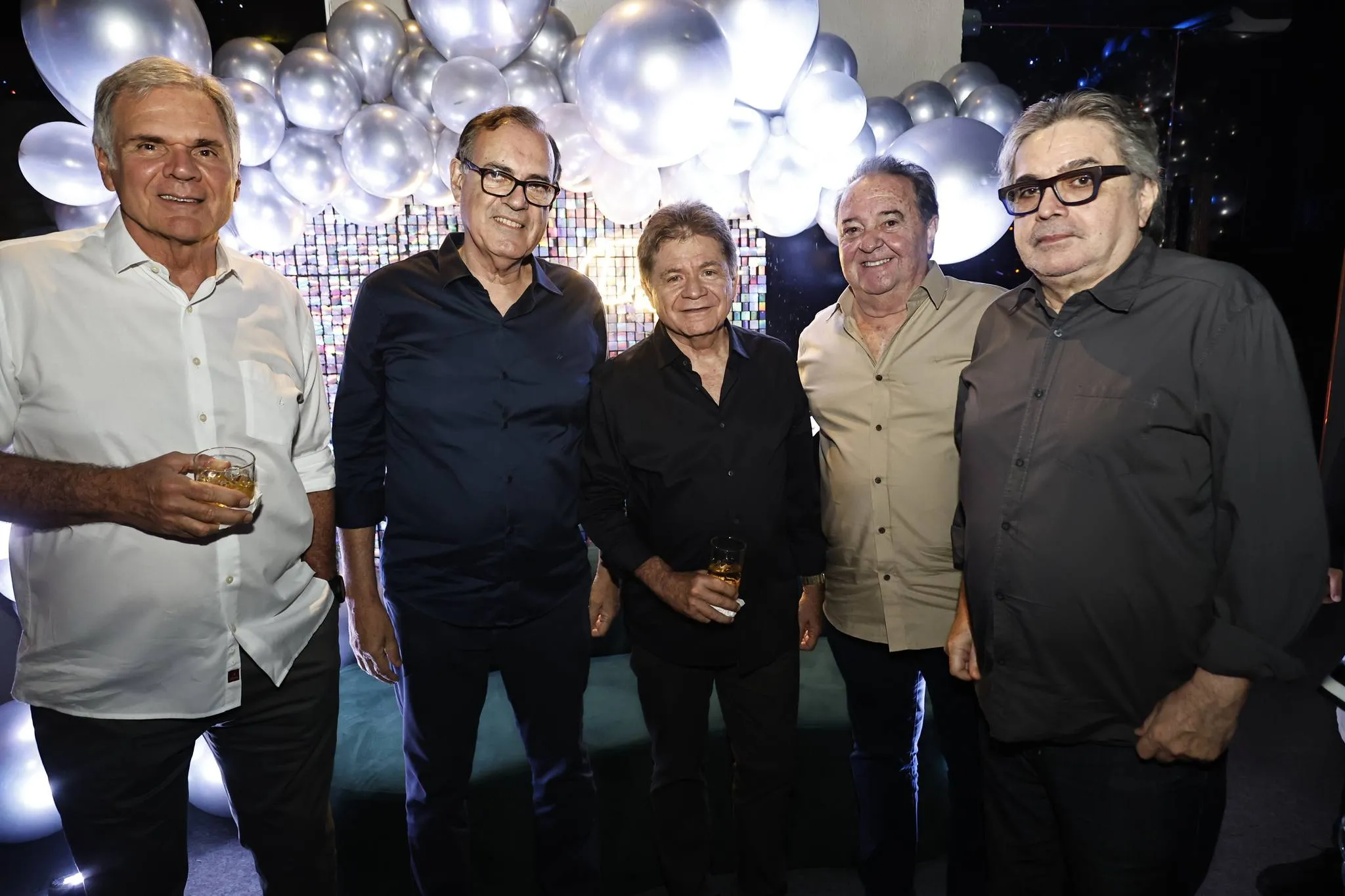 Carlinhos Uchoa, Urbano Costa Lima, Roberto Porto, Chiquinho Aragão e Totonho Laprovitera