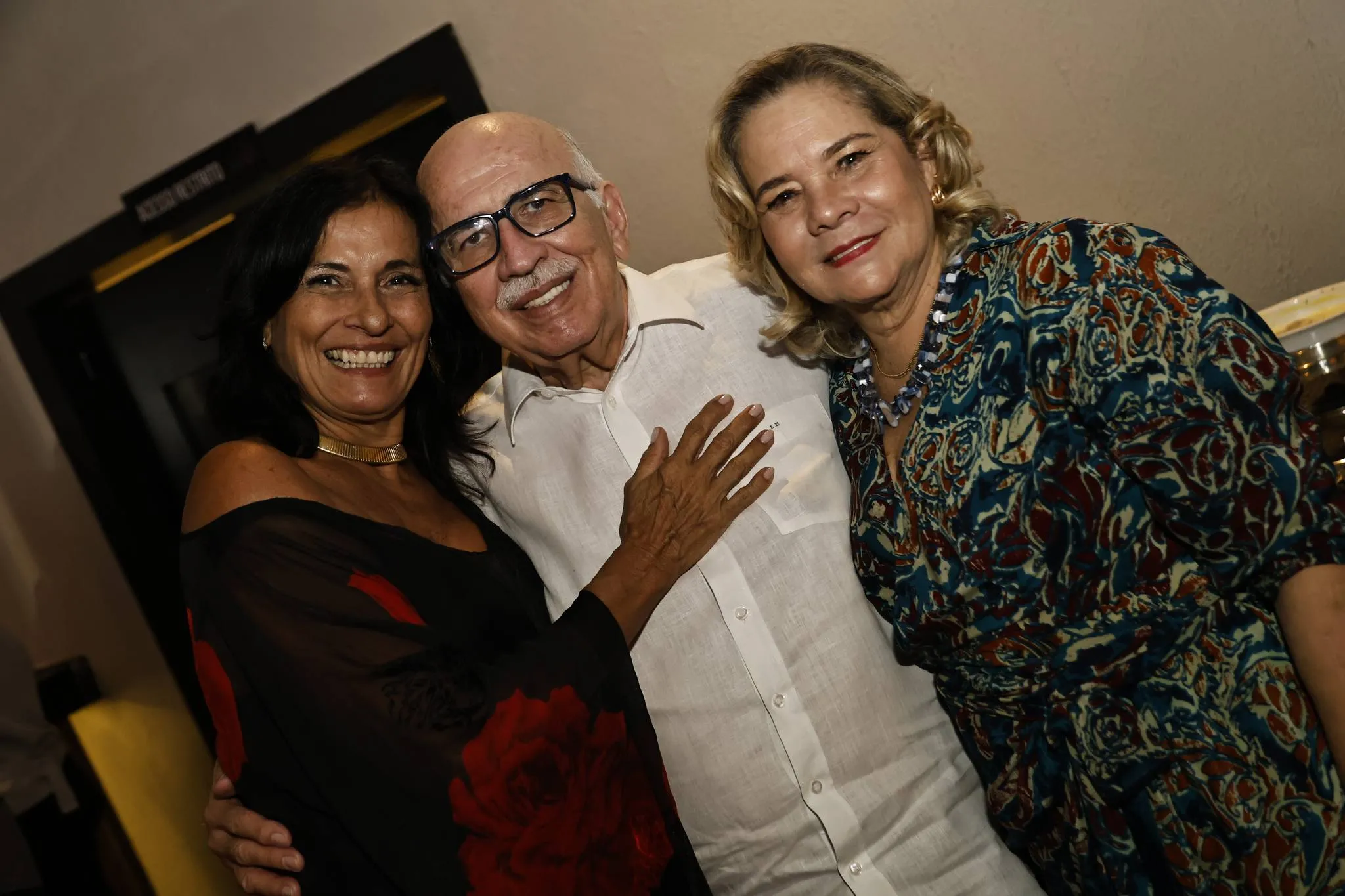 Eliana Kerth, Afonso Botelho e Cristina Lobo