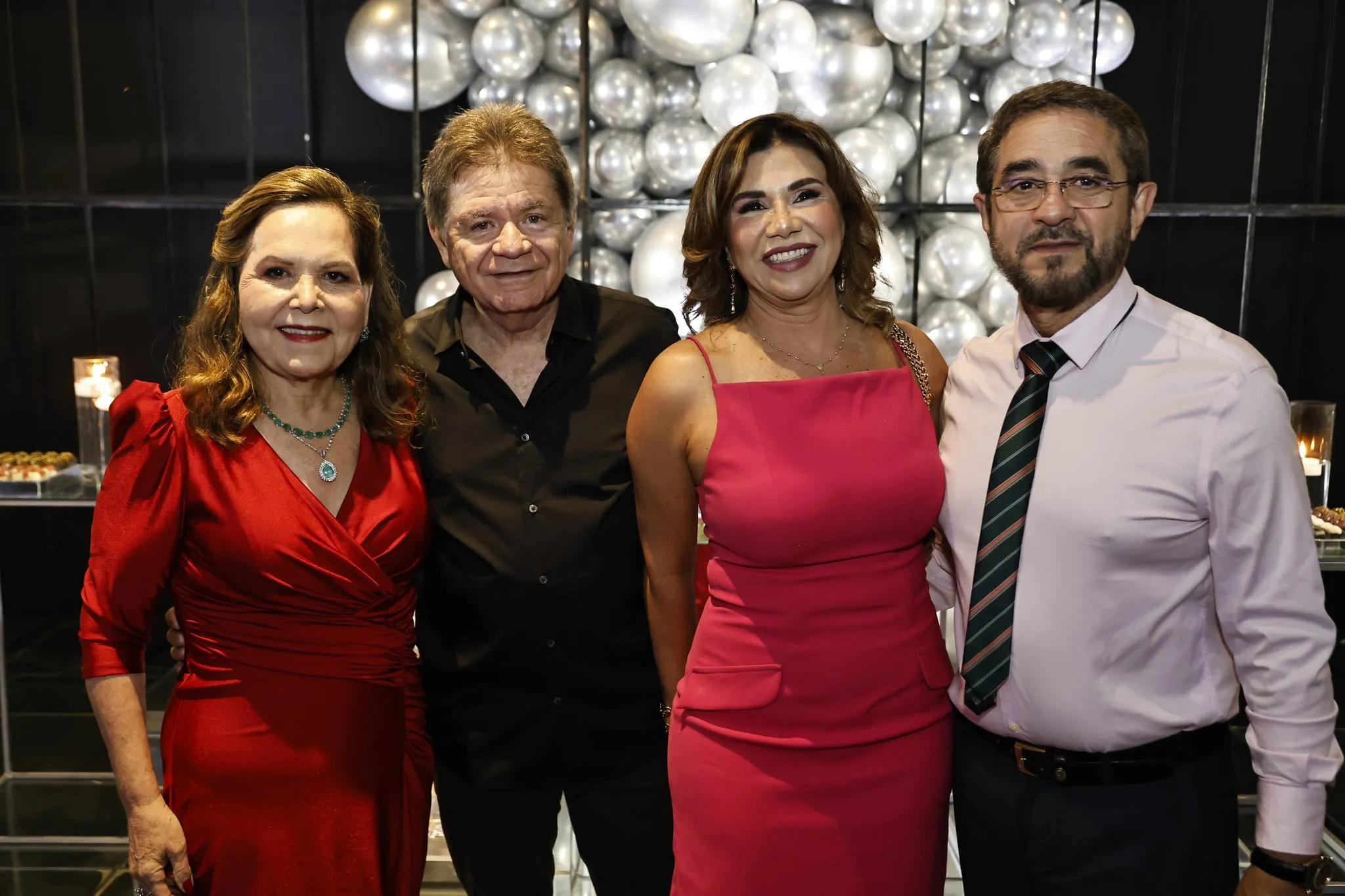 Inês e Roberto Porto com Ana Raquel e Osvaldino Pinho
