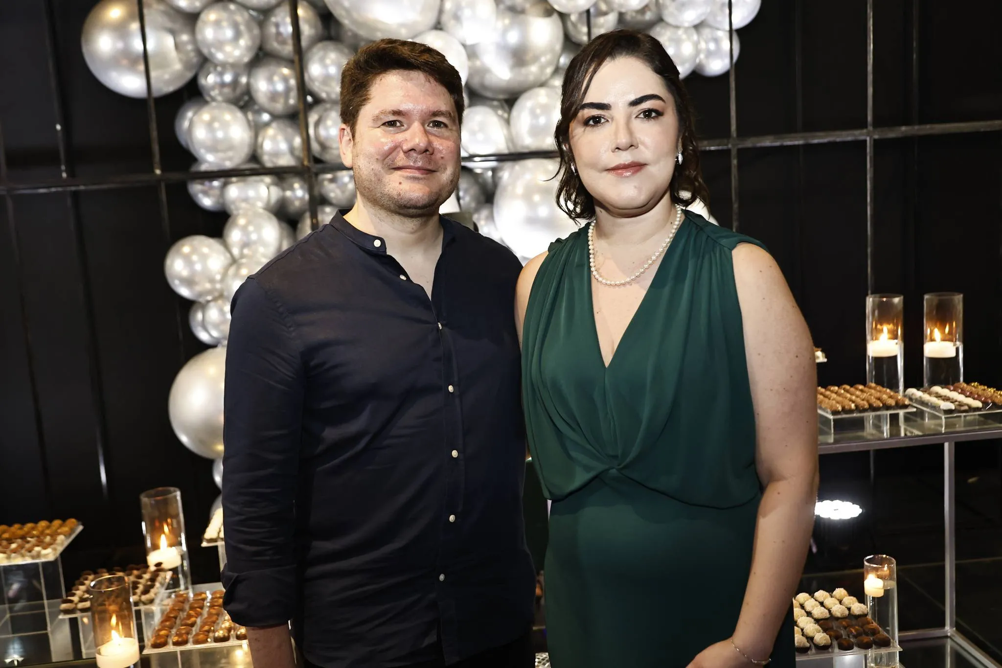 Roberto Câmara e Marcela Souza