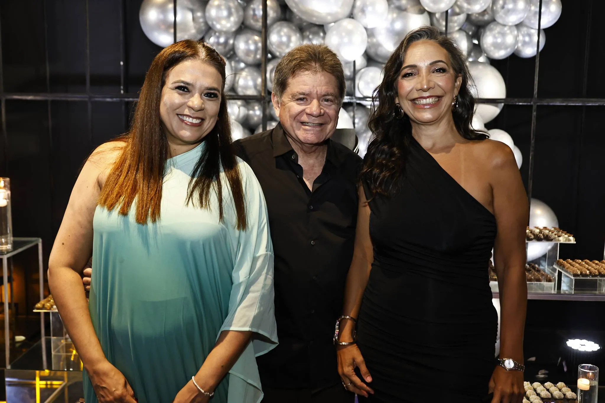Zarlania Sales, Roberto Porto e Stefania Leal