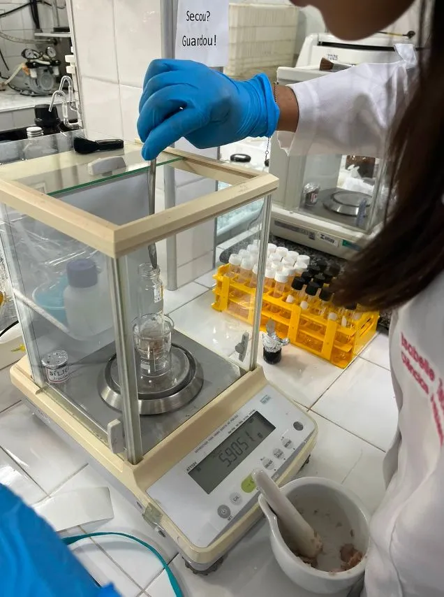 Tratamento de amostras