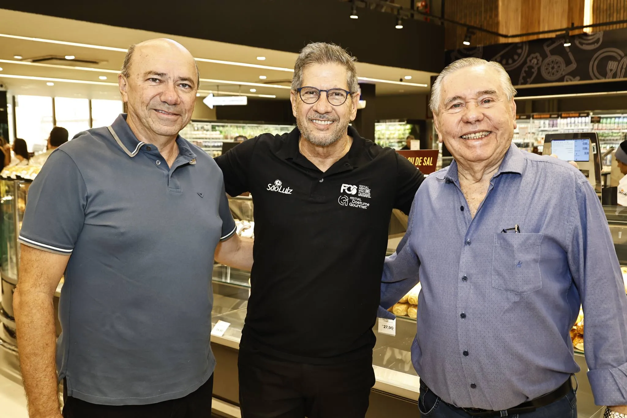 Auricélio Parente, Severino Ramalho Neto e Airton Carneiro