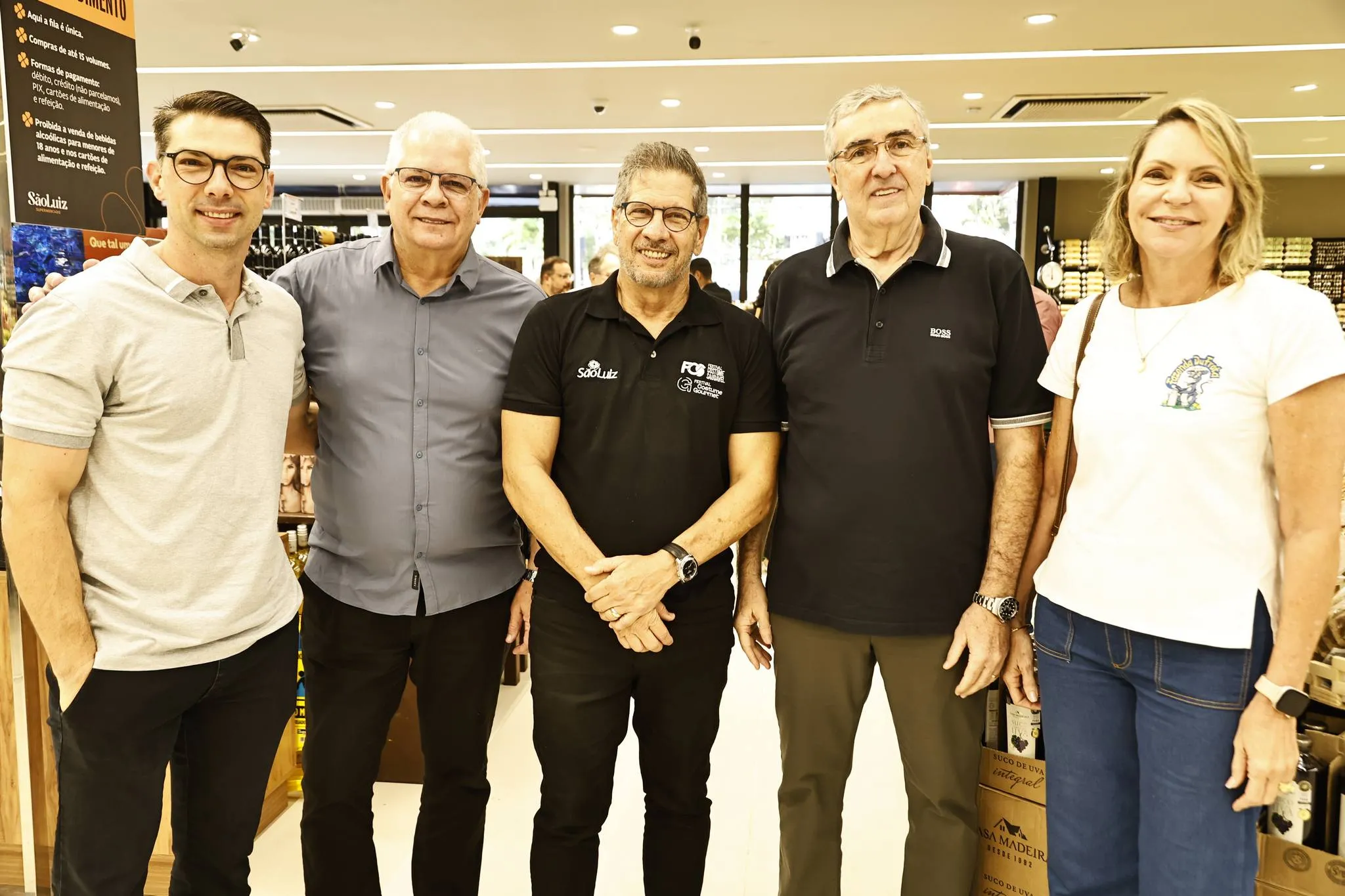 Arthur Sleiman, Fernando e Severino Ramalho Neto, Luiz Frota e Verônica Rodrigues
