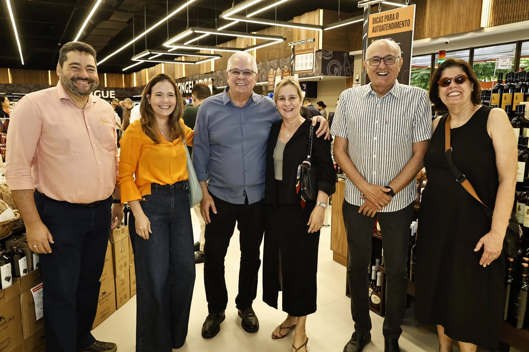 André Figueiredo, Ticiana Sidrim, Fernando e Cristina Ramalho, Rodrigues Junior e Zélia Ramalho