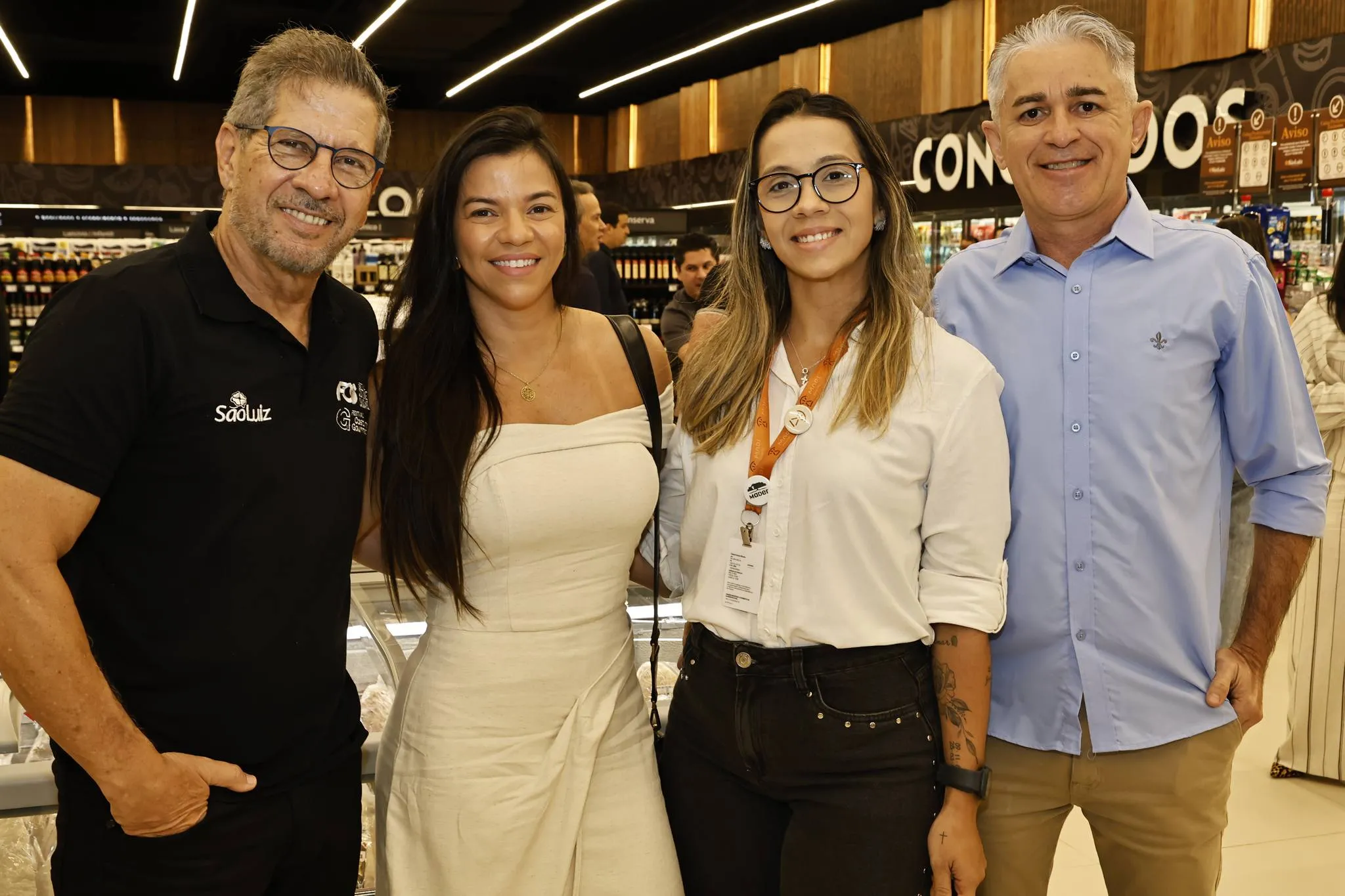 Severino Neto e Mikaele Ramalho, Fabiana Souza e Paulo Camurça
