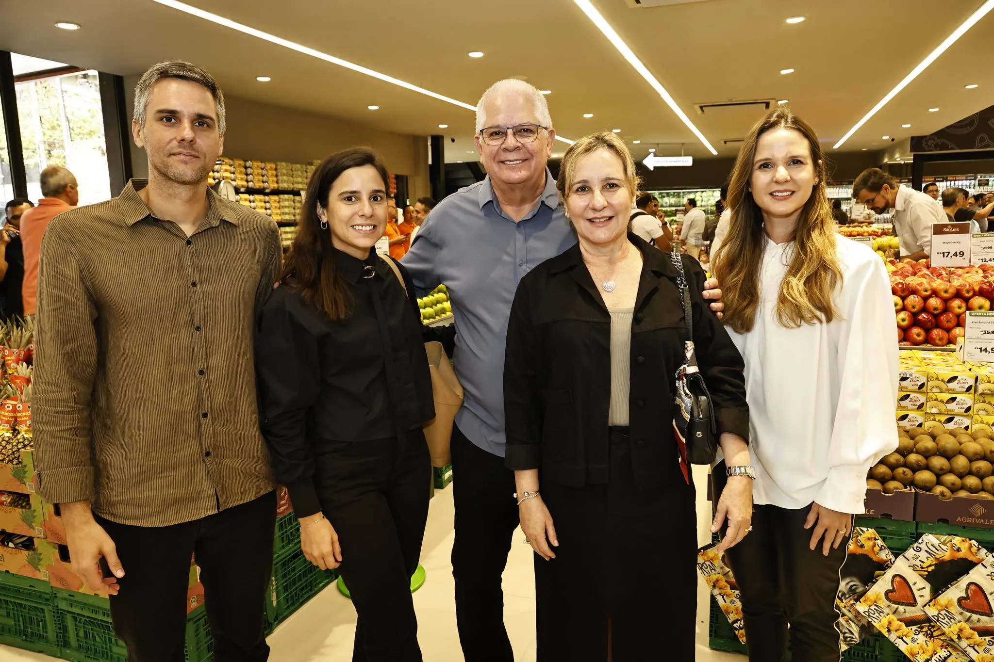 Luiz Fernando, Marina, Fernando, Cristina e Ana Luiza Ramalho