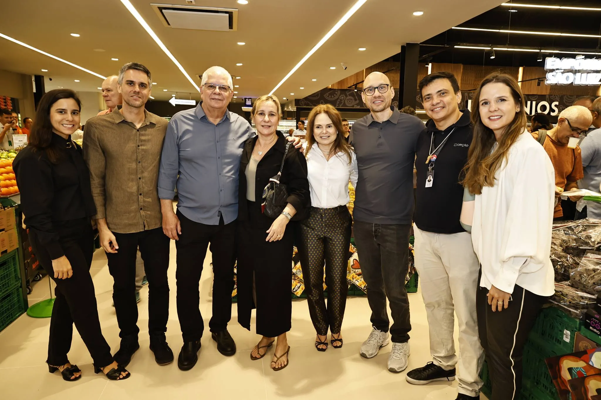 Luiz Fernando, Fernando e Cristina Ramalho, Smênia e Ivo Gurgel, Davi Goiana e Ana Luiza Ramalho