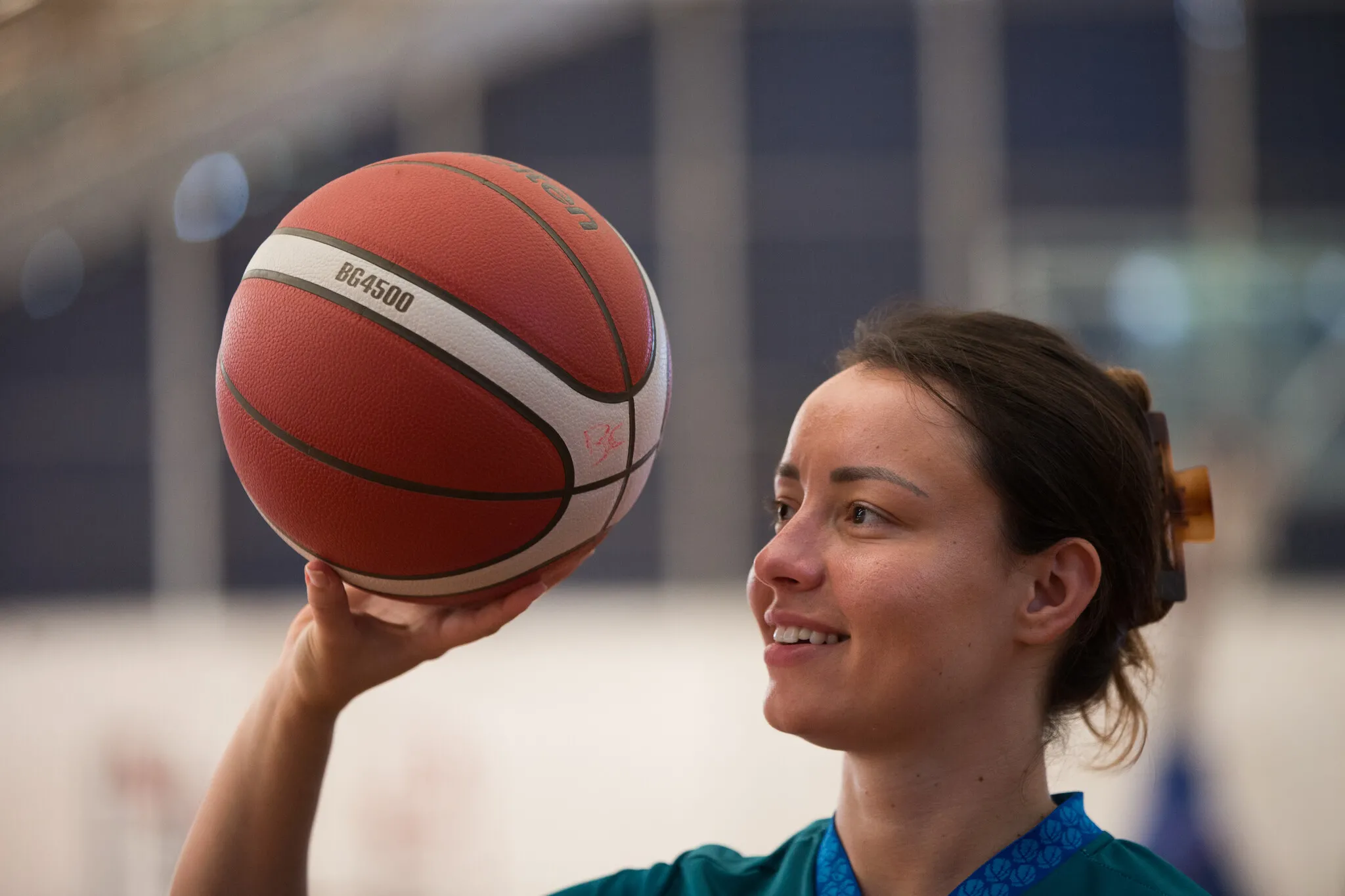 Jelena Todorovic quer criar uma cultura de basquete no Ceará