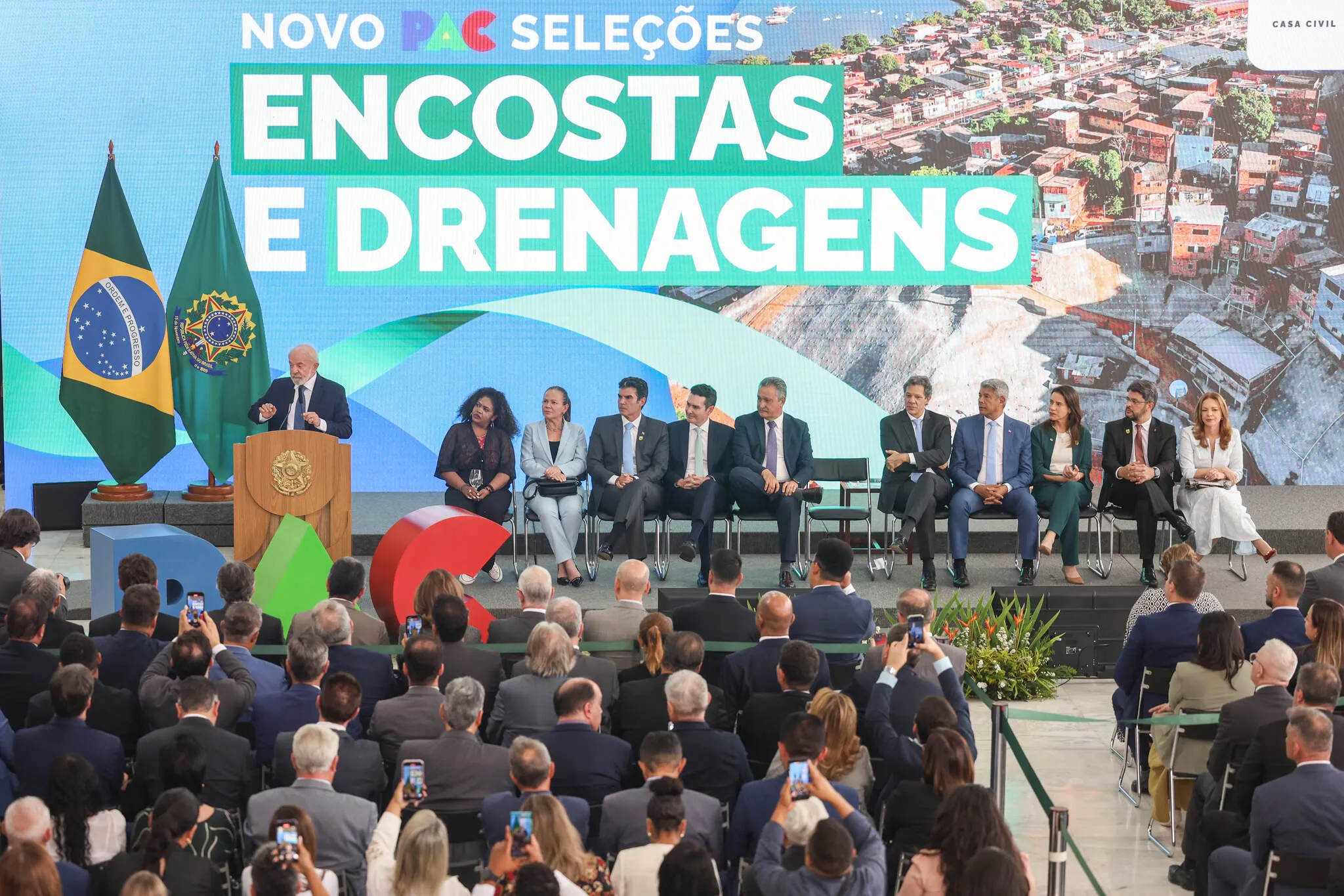 O resultado do Novo PAC Seleções para prevenção de deslizamentos de encostas e inundações foi anunciado pelo Governo Federal na última quinta-feira (18).