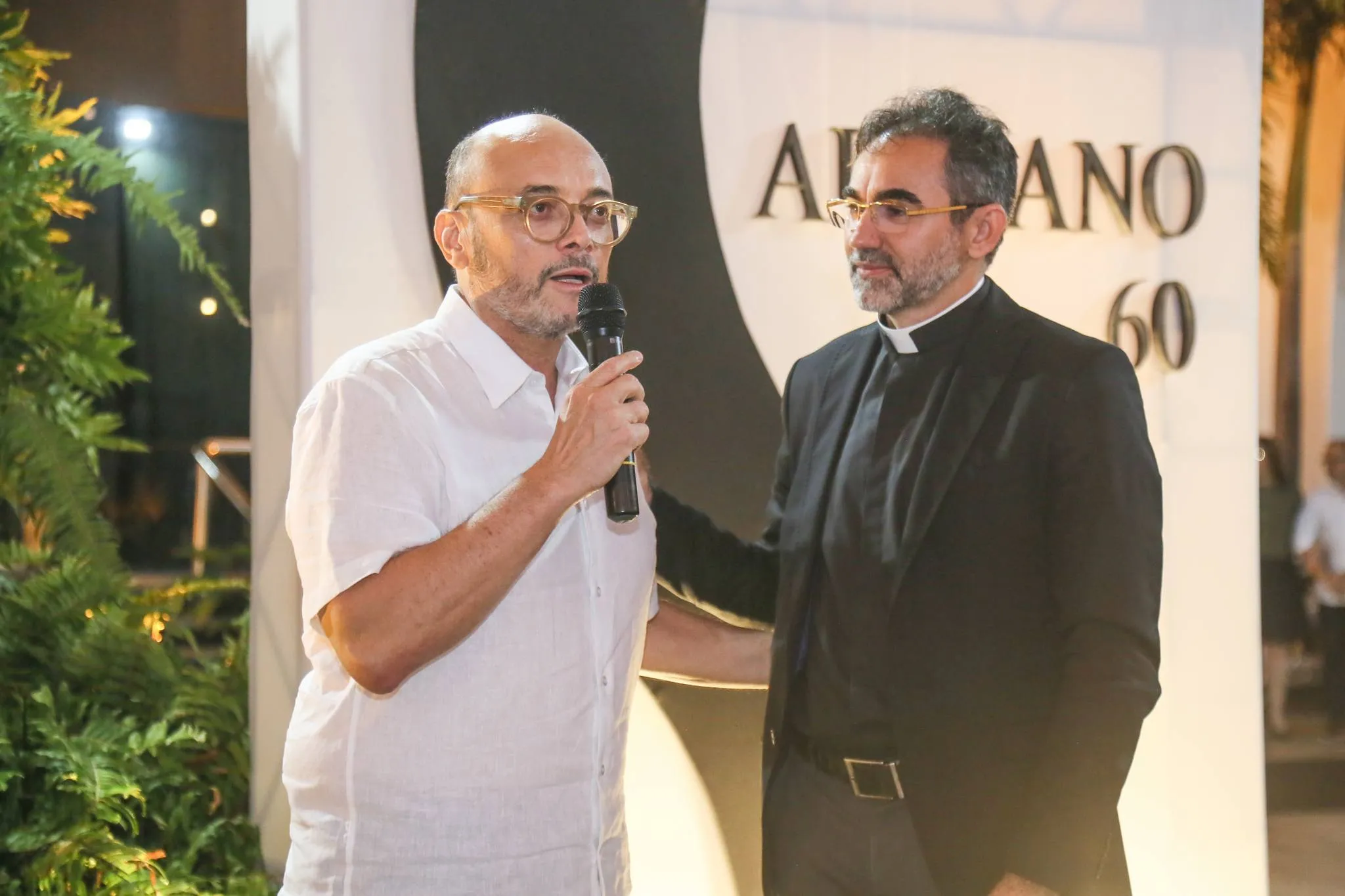 Adriano Fiúza e Frei Ricardo