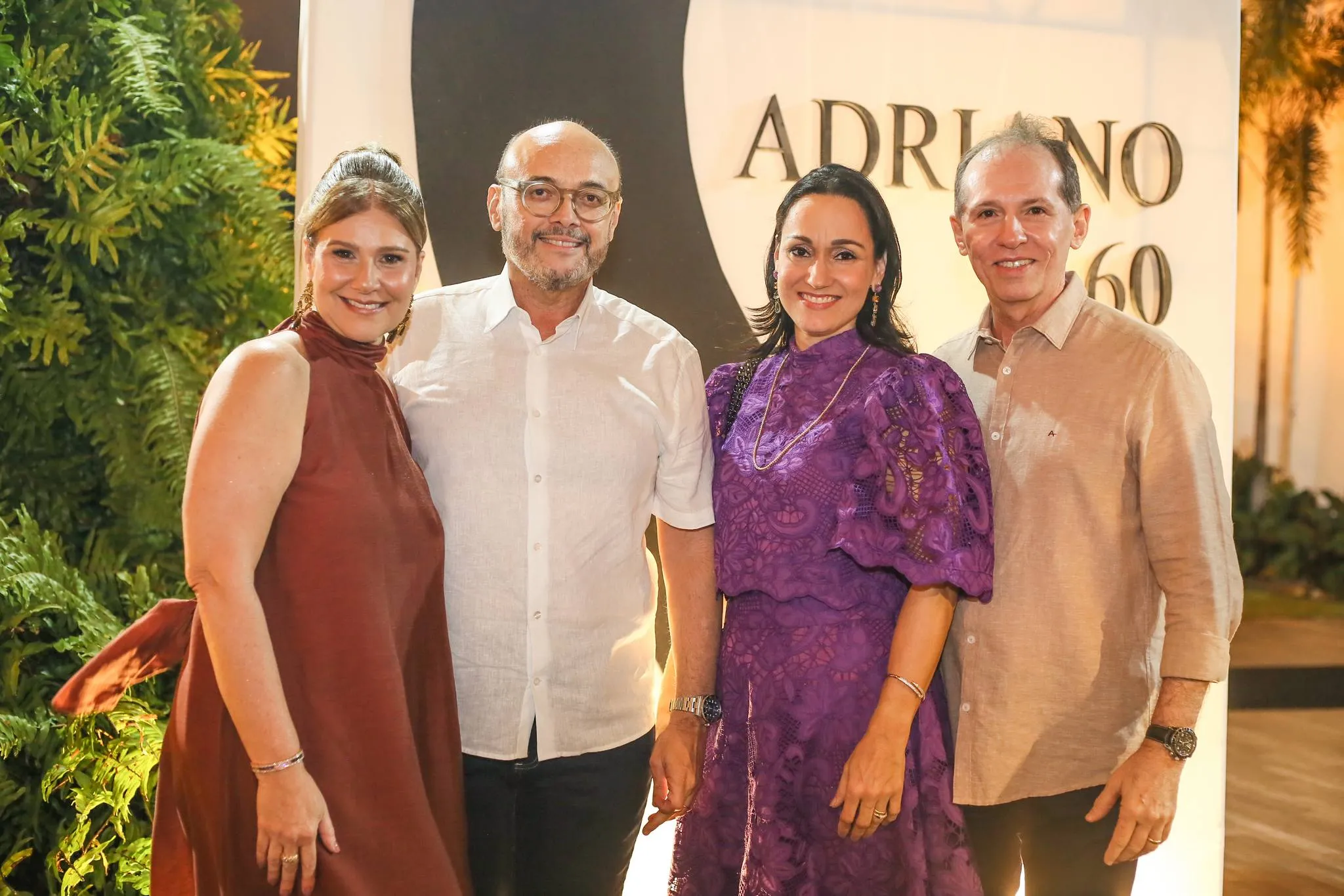 Carla Siqueira, Adriano Fiúza, Carmen e Randal Pompeu