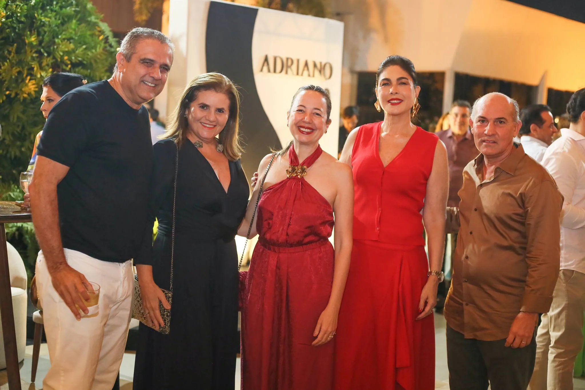André e Islane Verçosa, Adriana Ximenes, Izabela Fiúza e Roni Ximenes