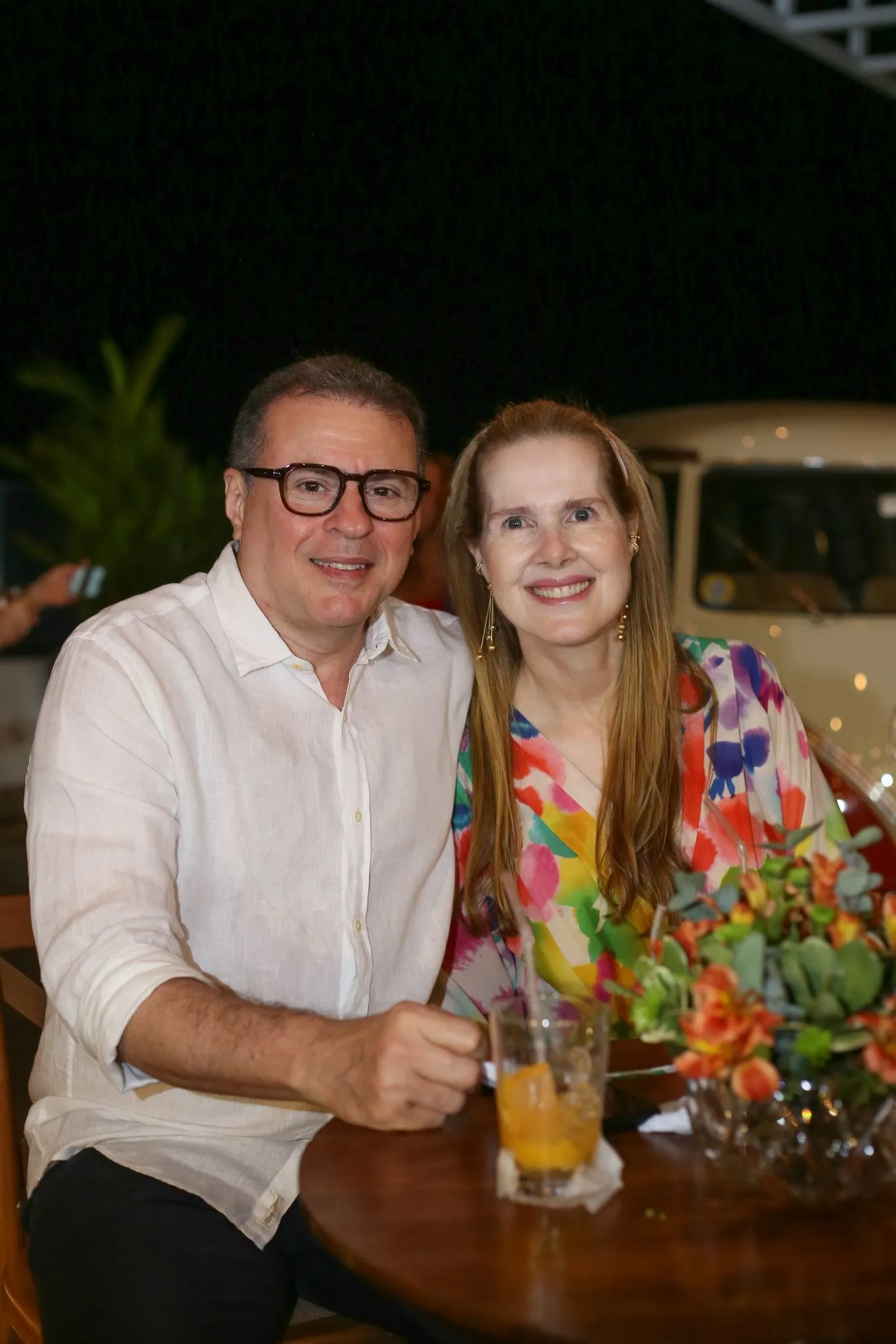 Fradique Accioly e Daniella Ventura