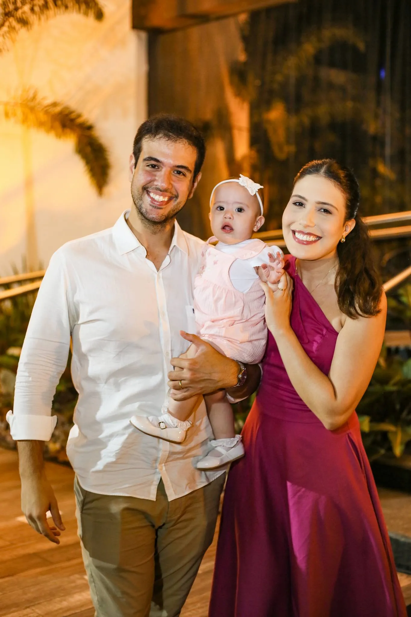 Pedro, Maria Tereza e Beatriz Rangel