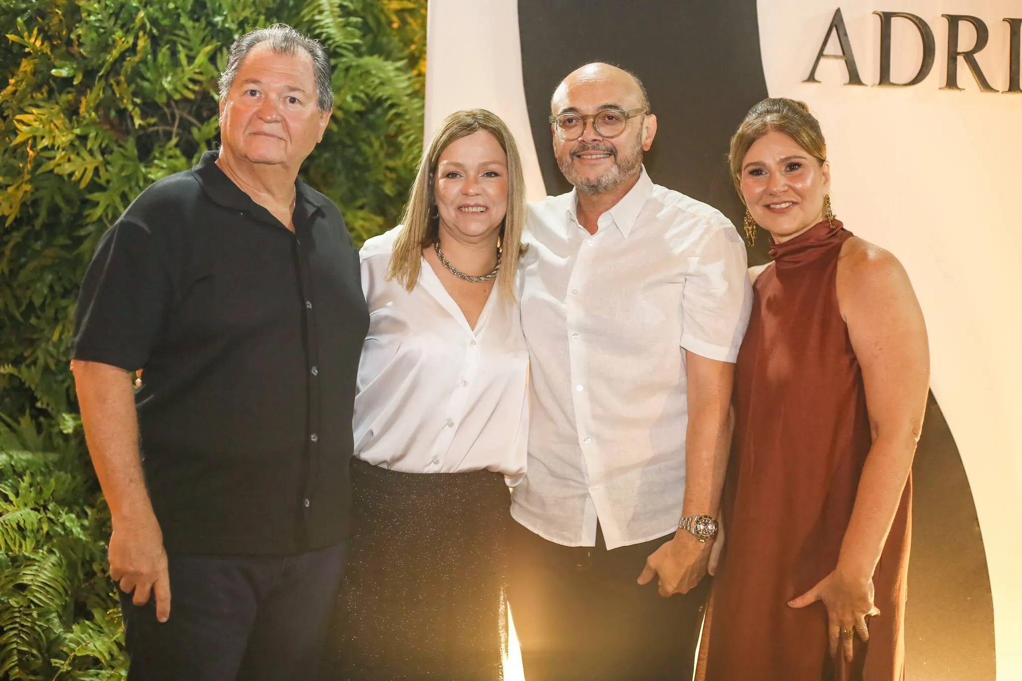 Célio e Adriana Vilela, Adriano Fiúza e Carla Siqueira