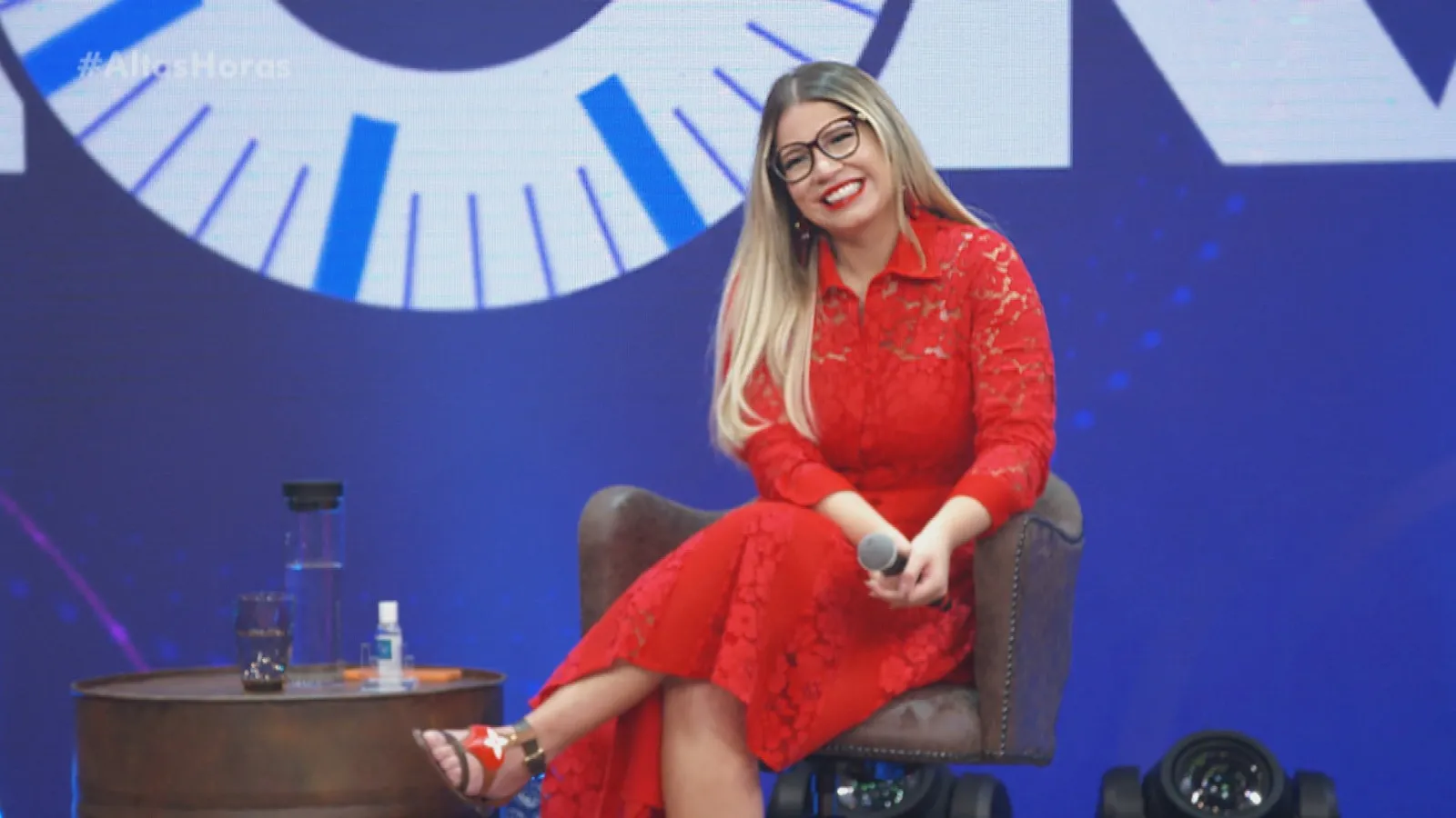 Cantora começou a participar do programa comandado por Serginho Groisman em 2017.