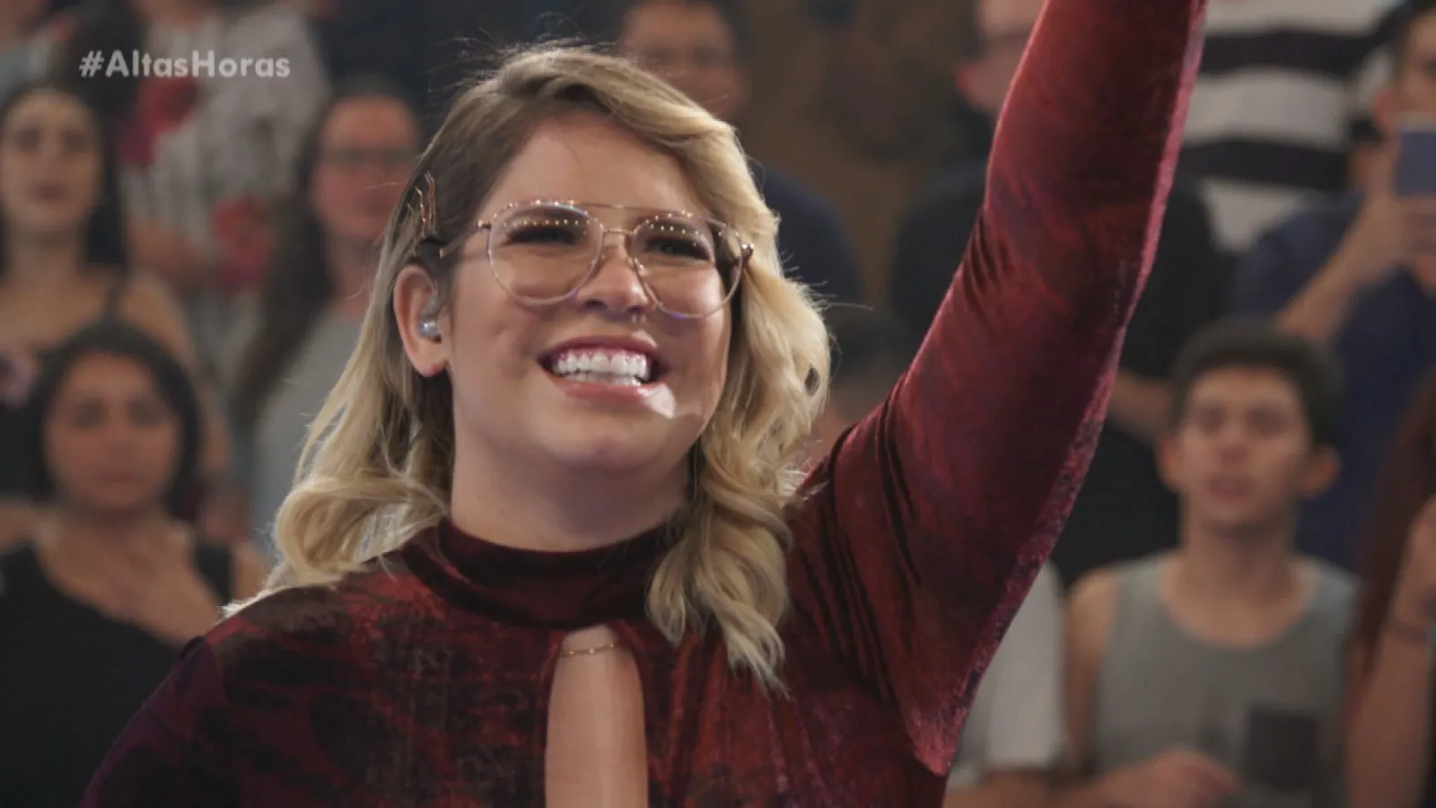 Marília sempre ia para a atração apresentar seus novos projetos musicais.