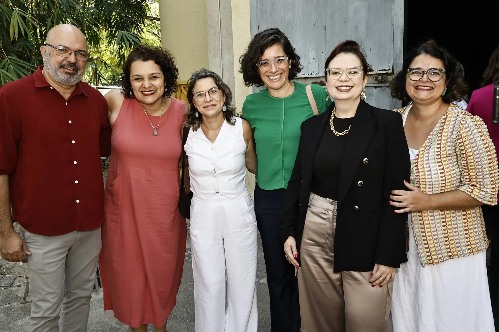 Sandro Gouveia, Glícia Pontes, Dayana Oliveira, Kamila Fernandes, Naiana Rodrigues e Eulalia Camurça
