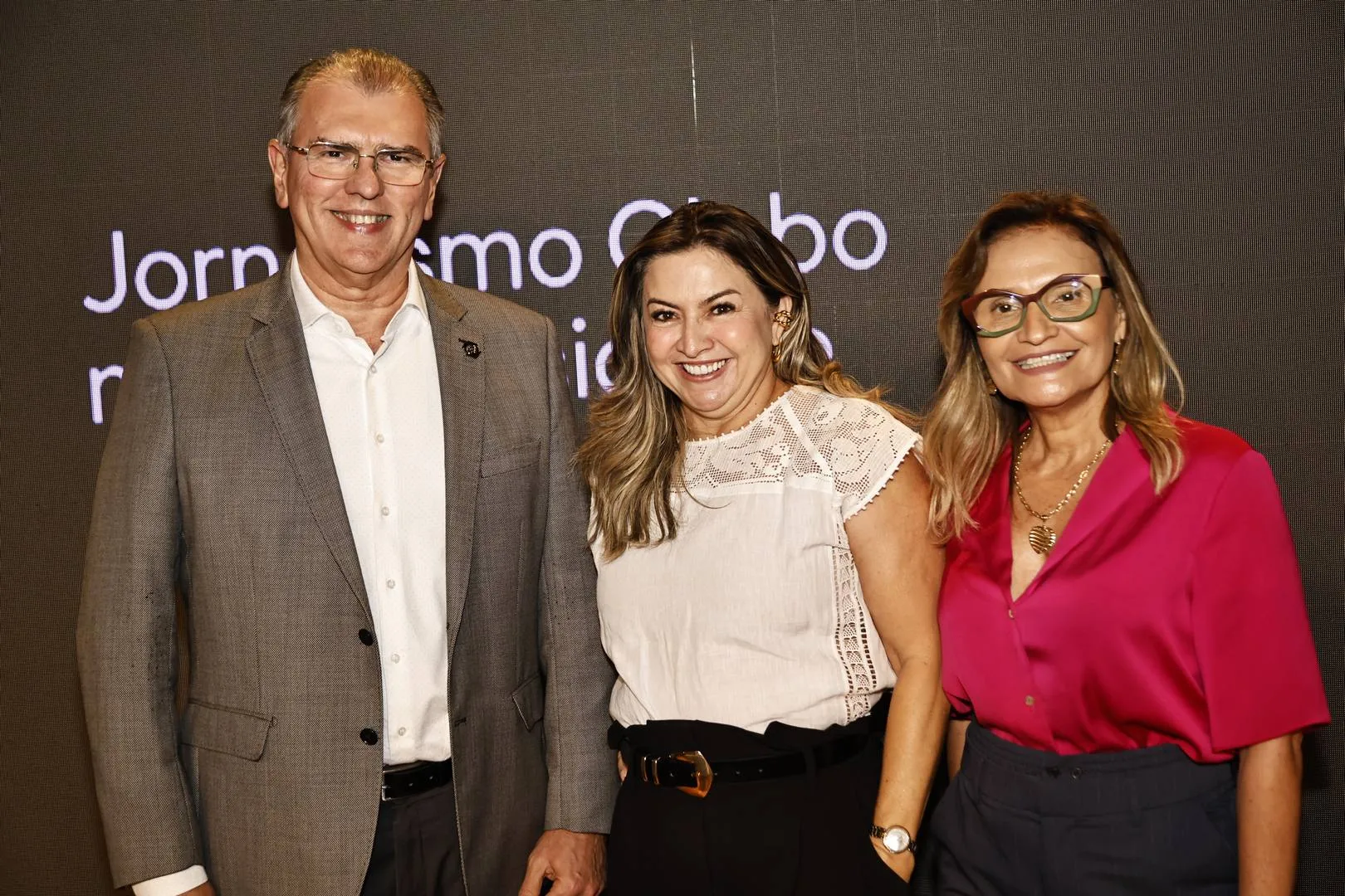 Randal Pompeu, Ana Quezado e Adriana Helena