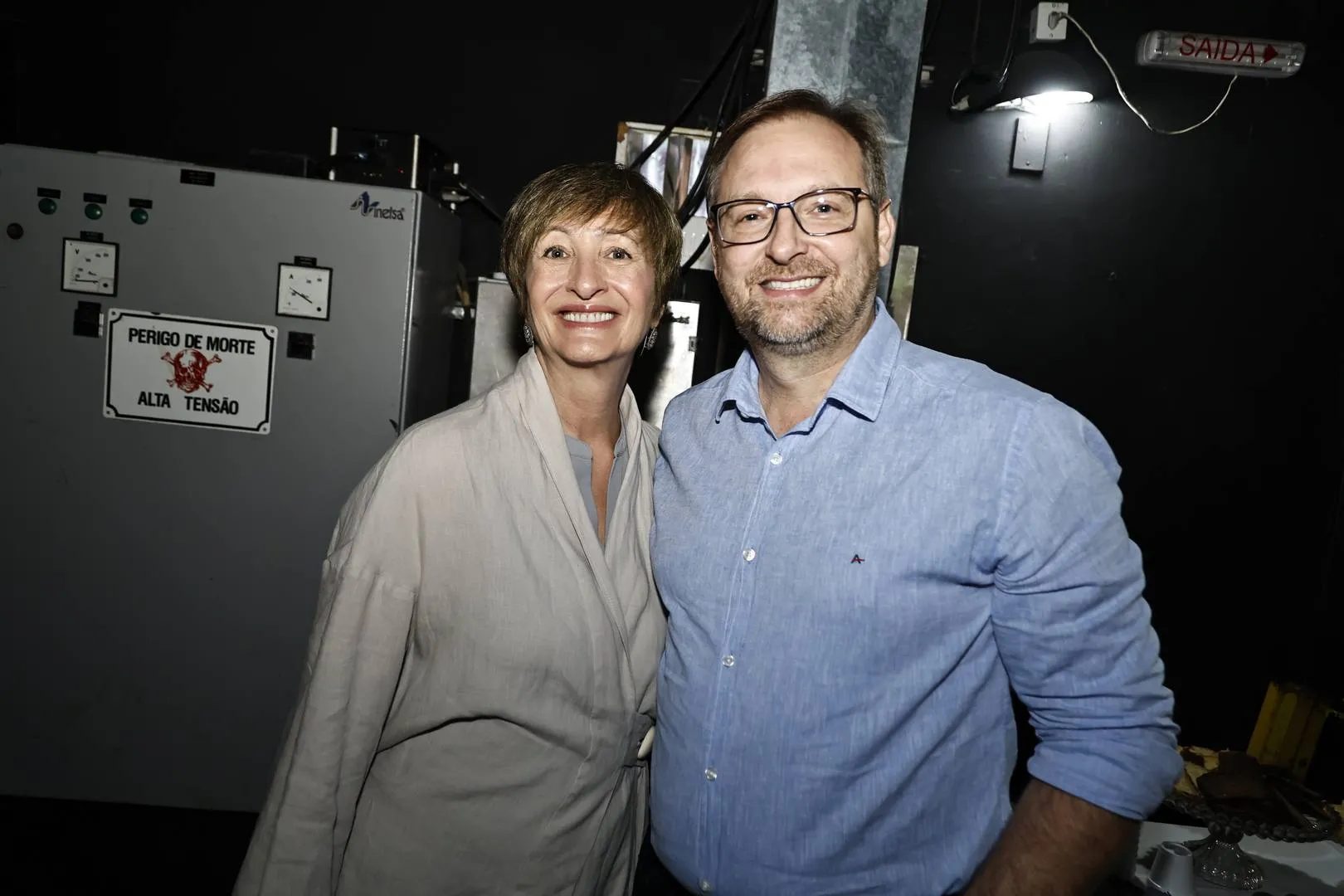 Sônia Bridi e Gustavo Bortoli