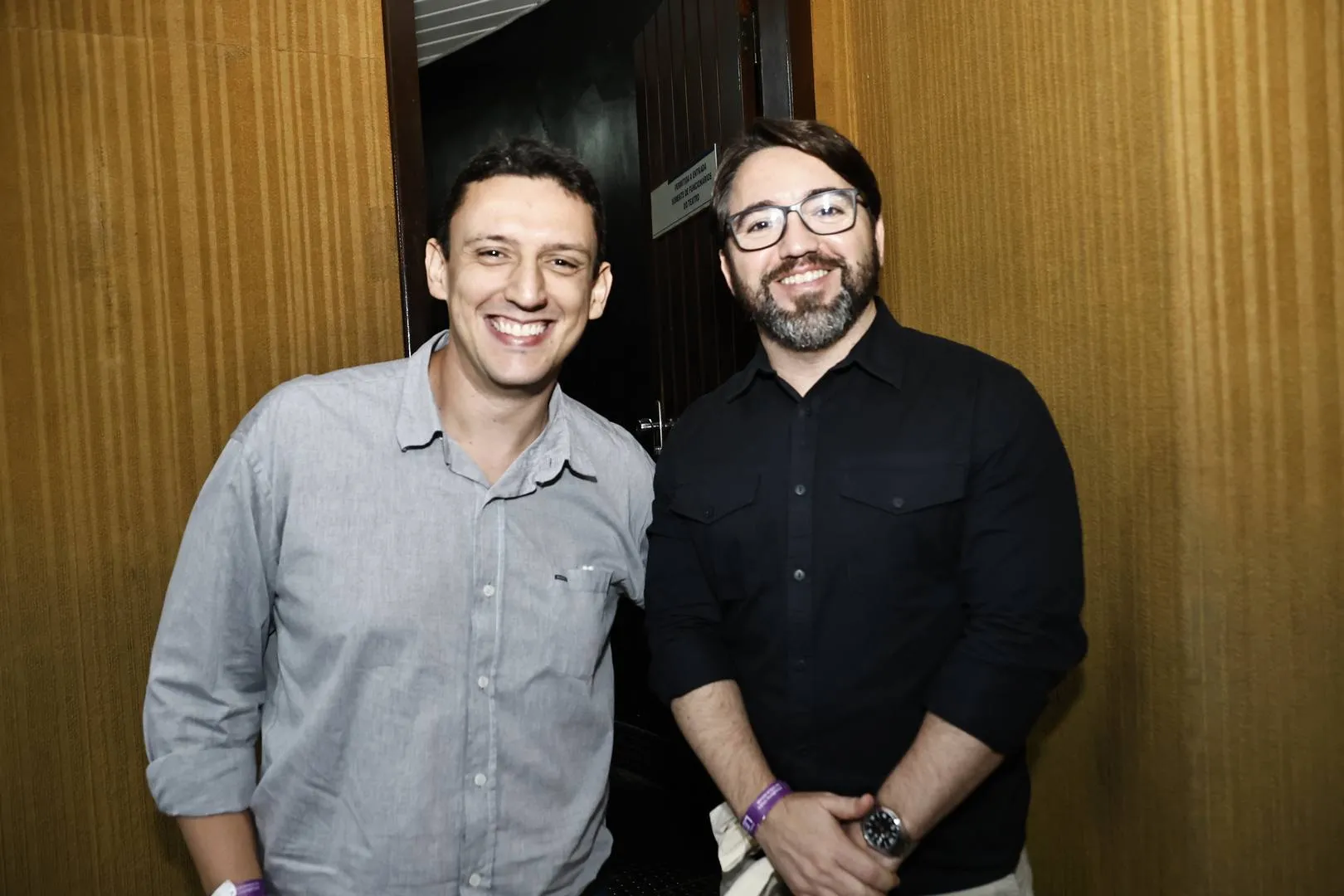 Gustavo Negreiros e Marcelino Leal