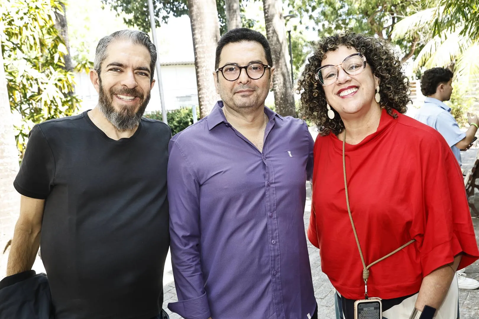 Cristovam Ferrara, Wagner Borges e Ana Melo