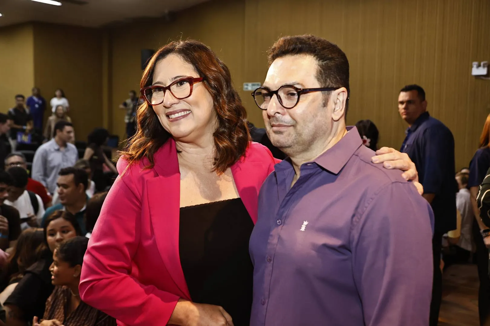 Aline Oliveira e Wagner Borges