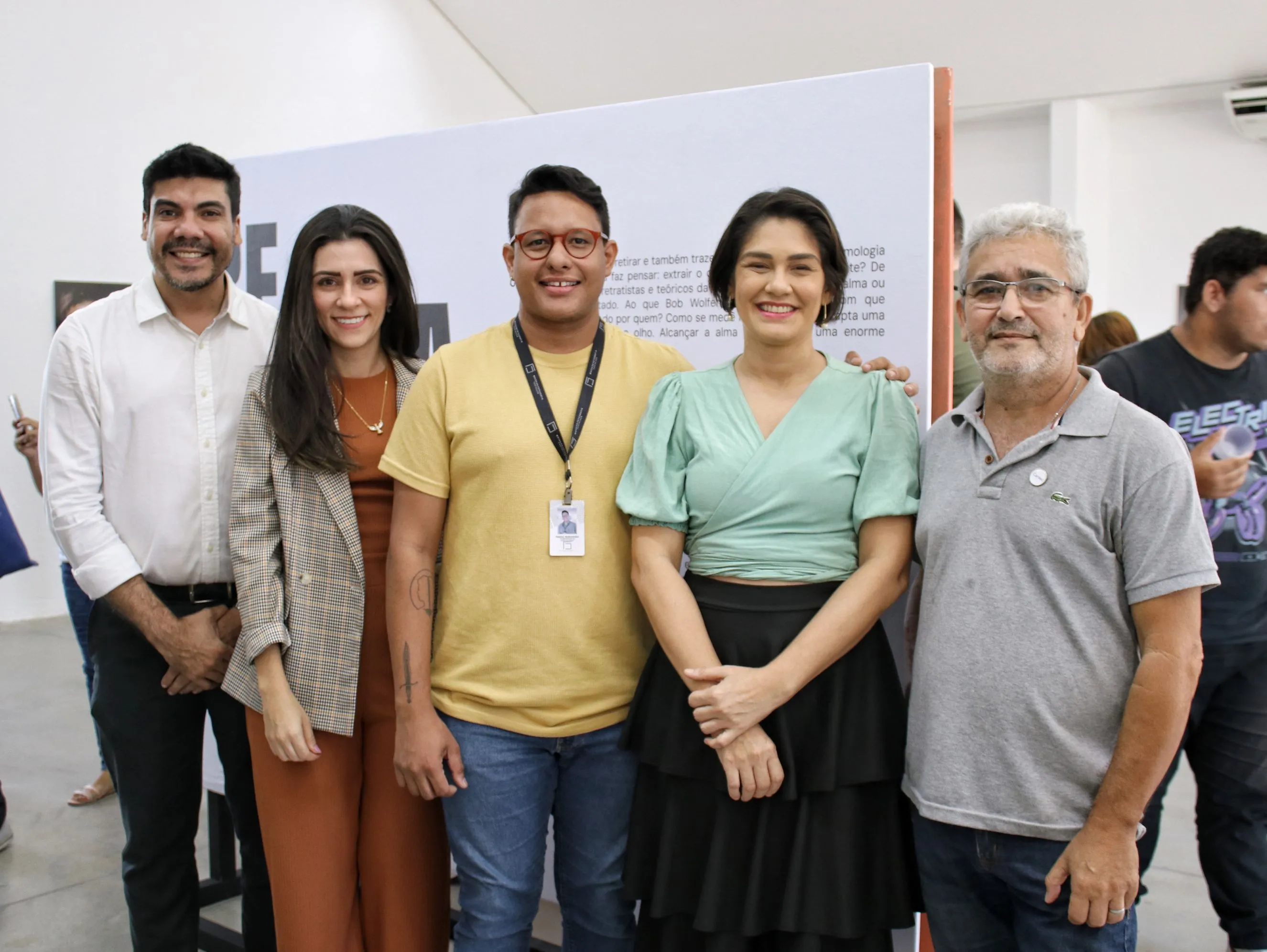 Alexandre Fonseca, Viviane Rufino, Tomaz Maranhão, Carolina Nascimento e Raimundo Oliveira
