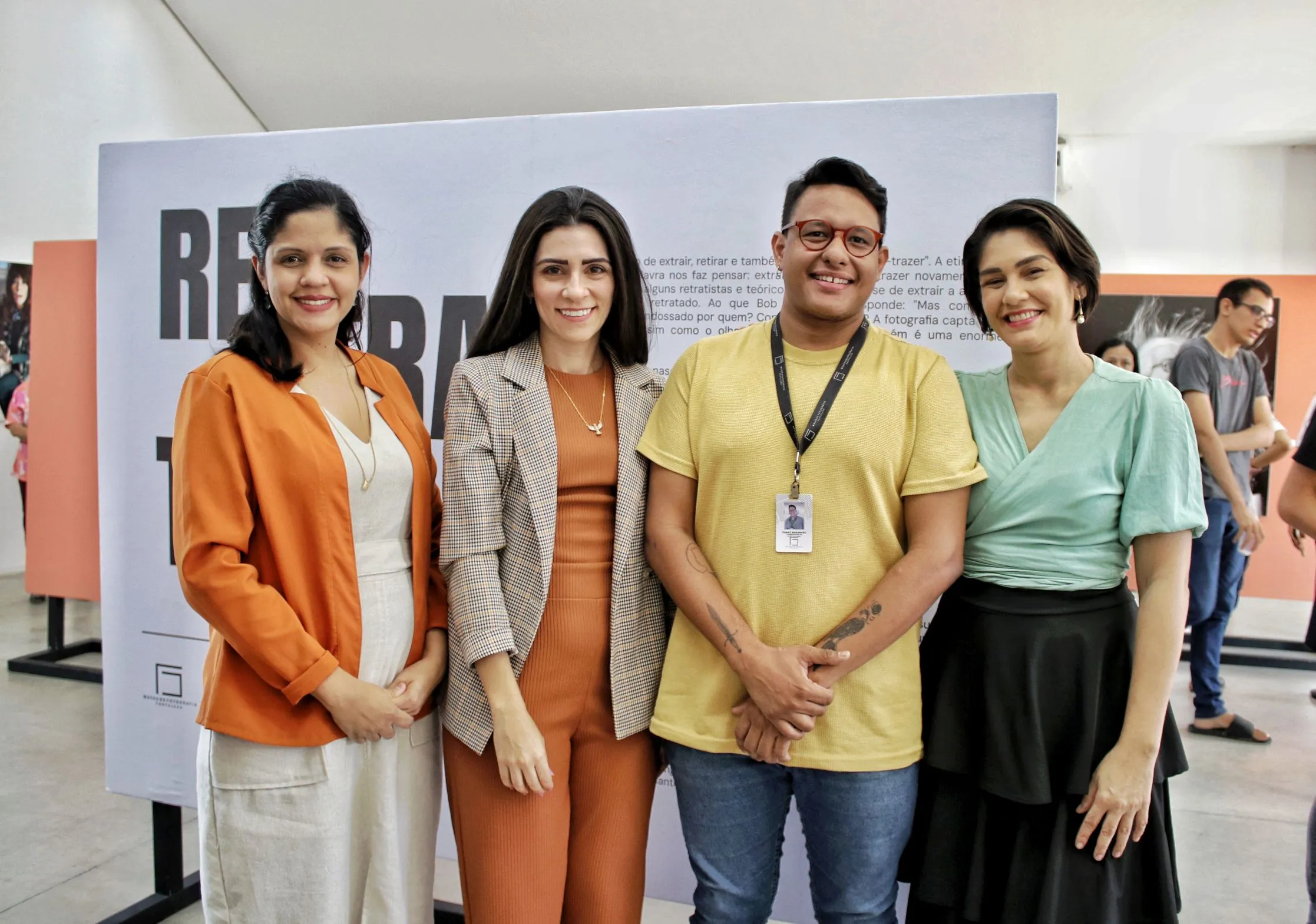 Layla Noronha, Viviane Rufino, Tomaz Maranhão e Carolina Nascimento