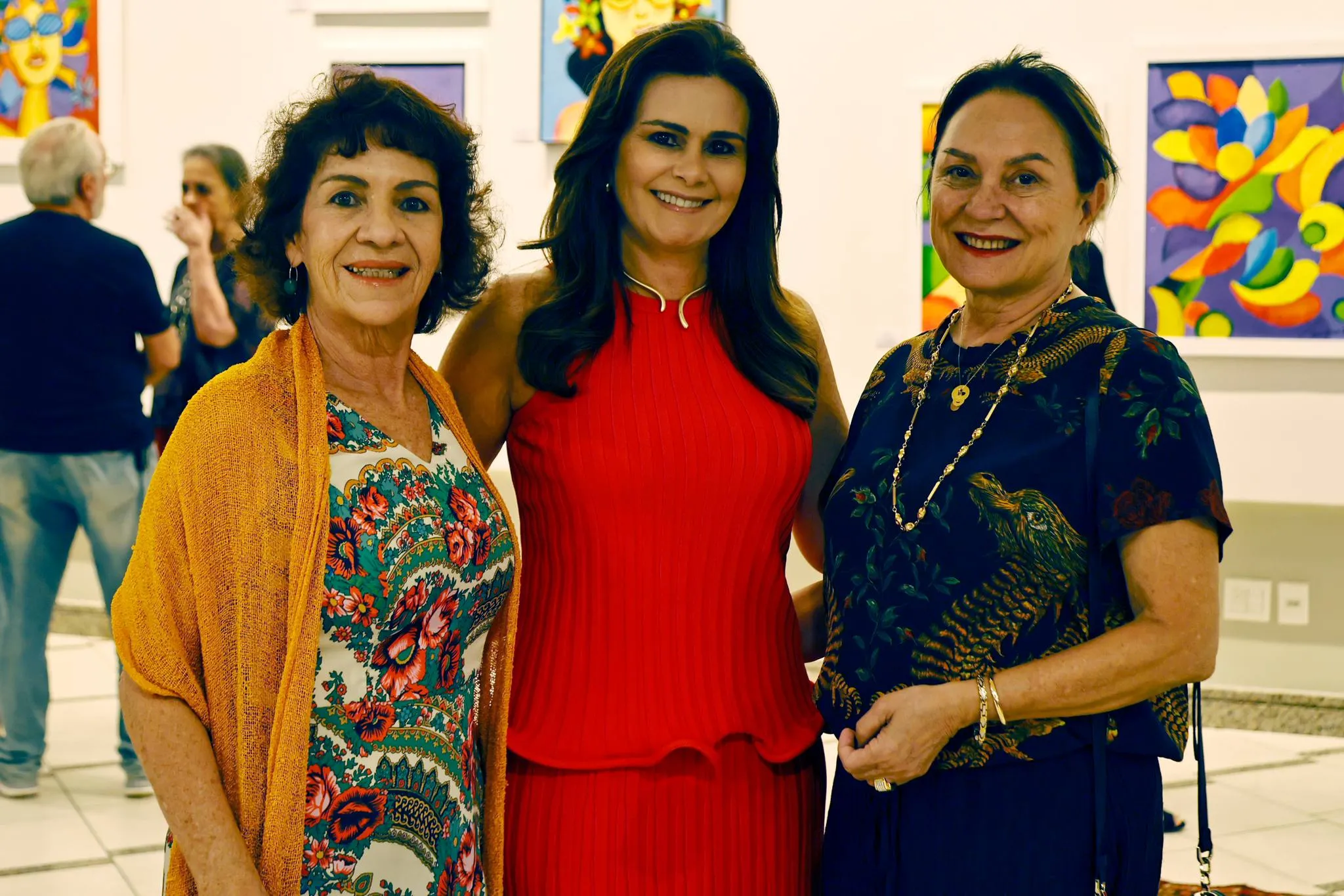 Lilia Quinderé, Ivana Bezerra e Paula Frota