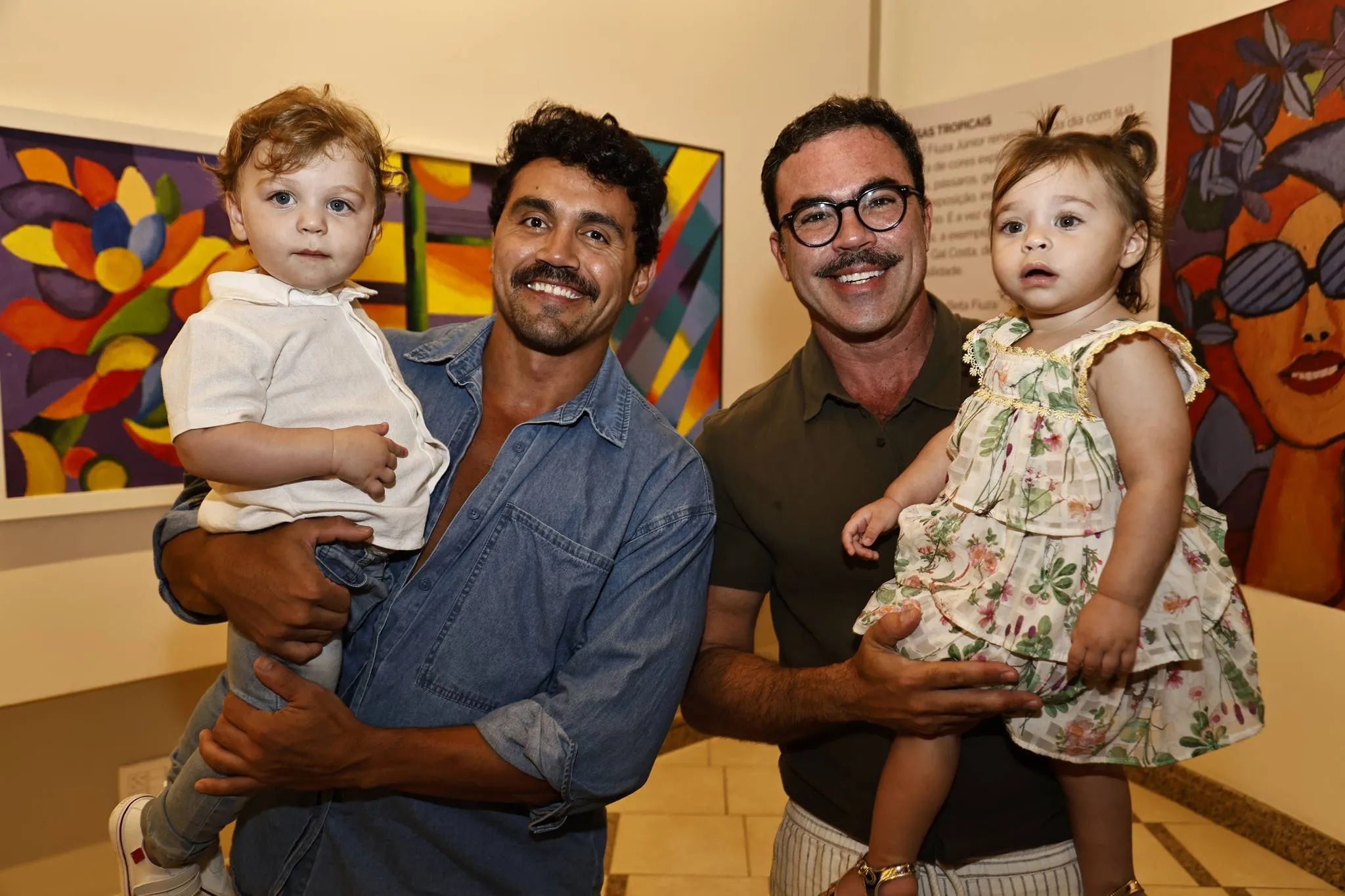 Otto Fiúza, Gustavo Ribeiro, Césinha e Eduarda Fiúza