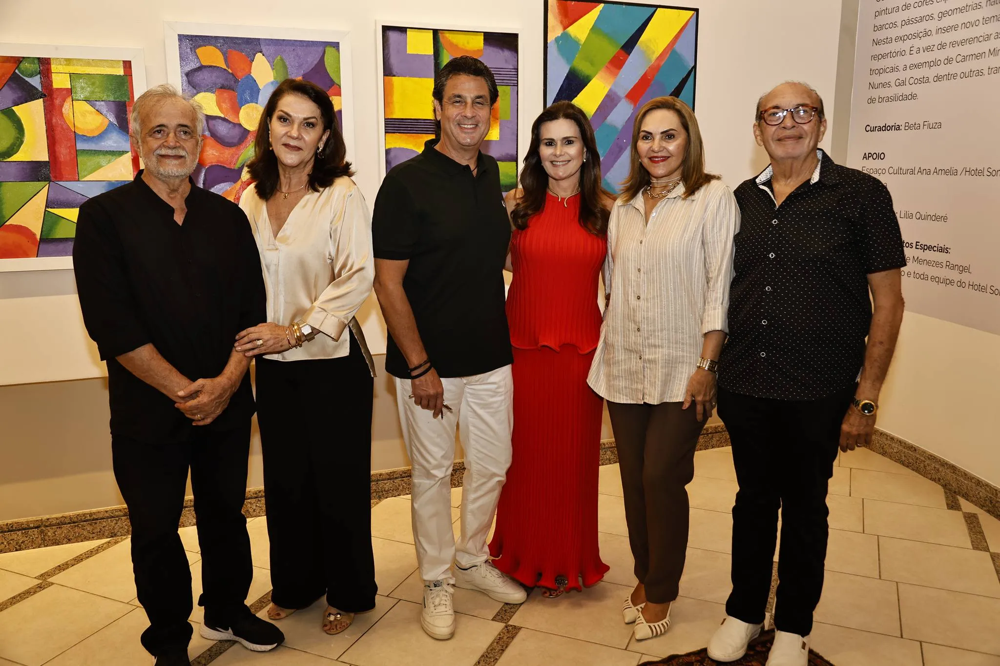 Mansueto Magalhães, Marcília Costa, Alexandre Rangel, Ivana Bezerra, Denise e José Bastos
