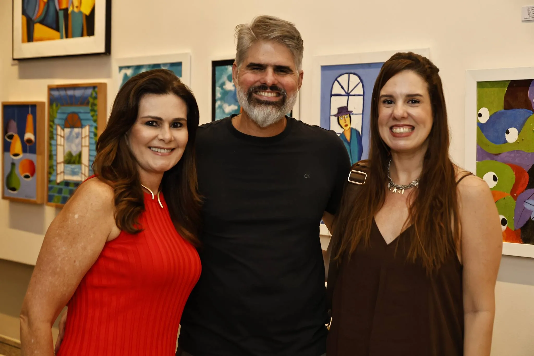 Ivana Bezerra, Ricardo Sanford e Élida Canuto