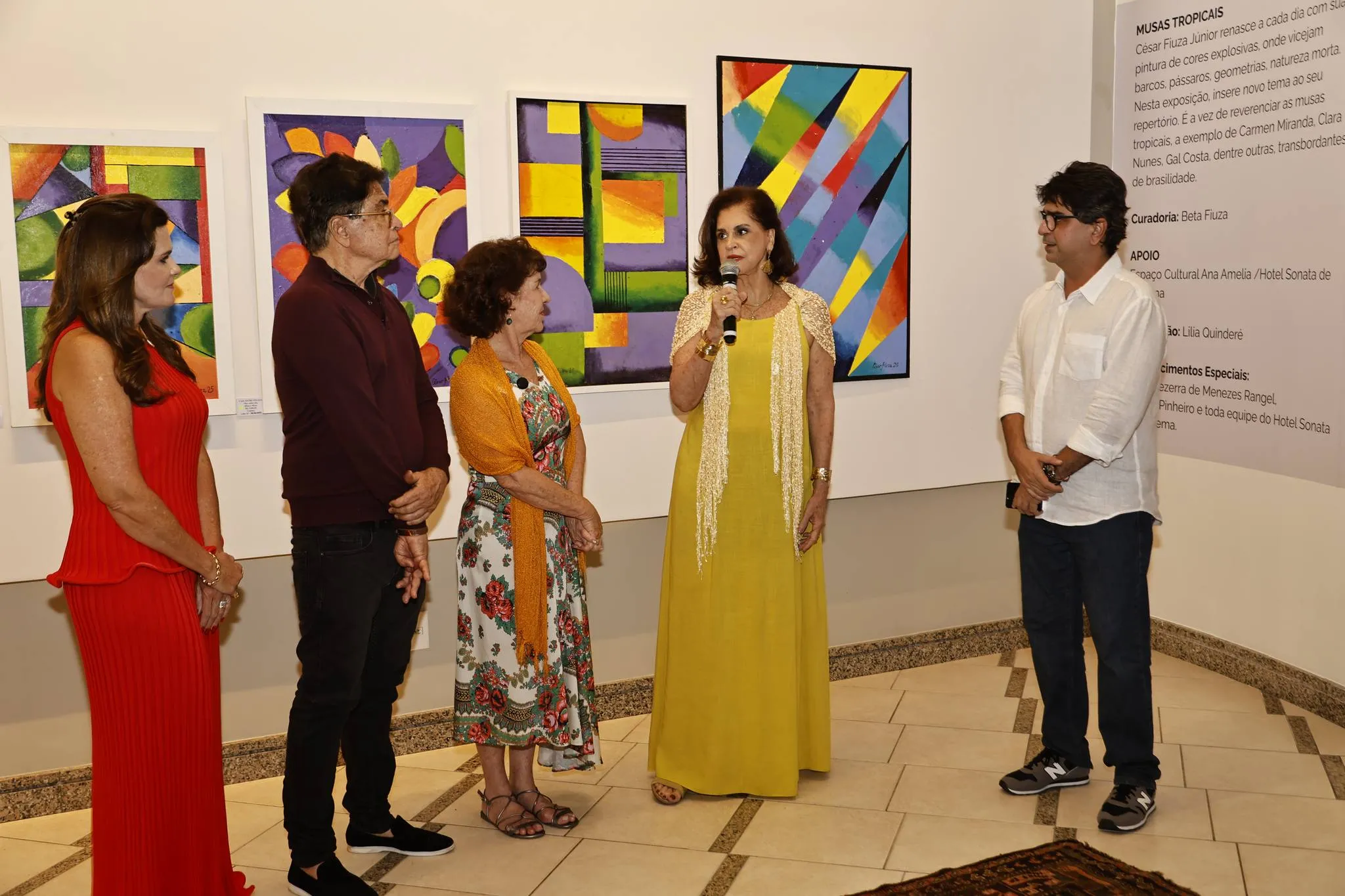 Ivana Bezerra, César Fiúza, Lilia Quinderé, Beto Fiúza e Iratuã Freitas