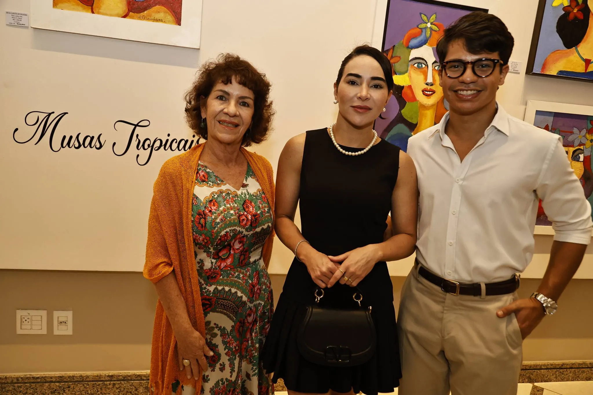 Lilia Quinderé, Ana Brígido e Pedro Porcelini