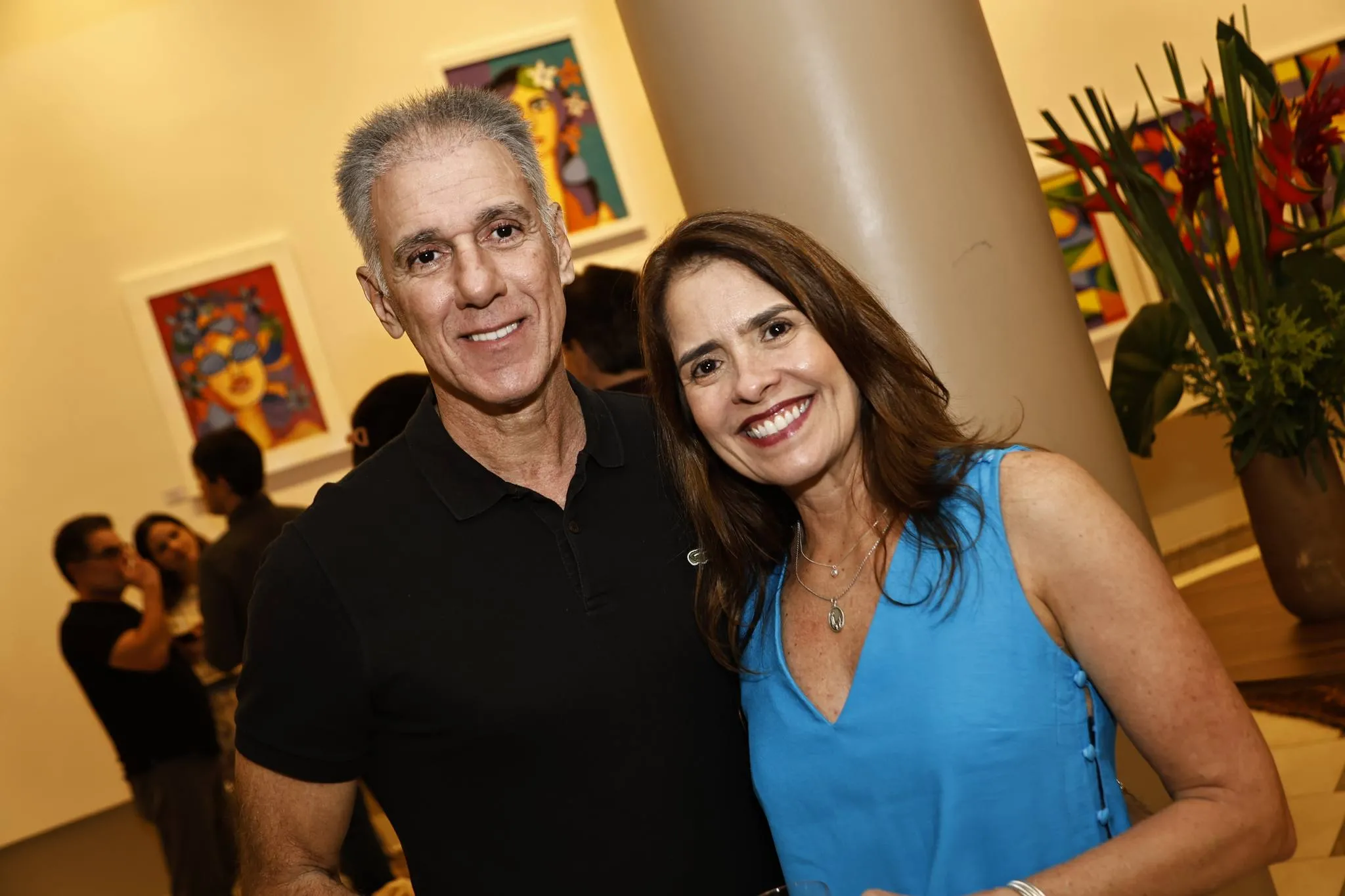 Filipe Barreira e Denise Sanford