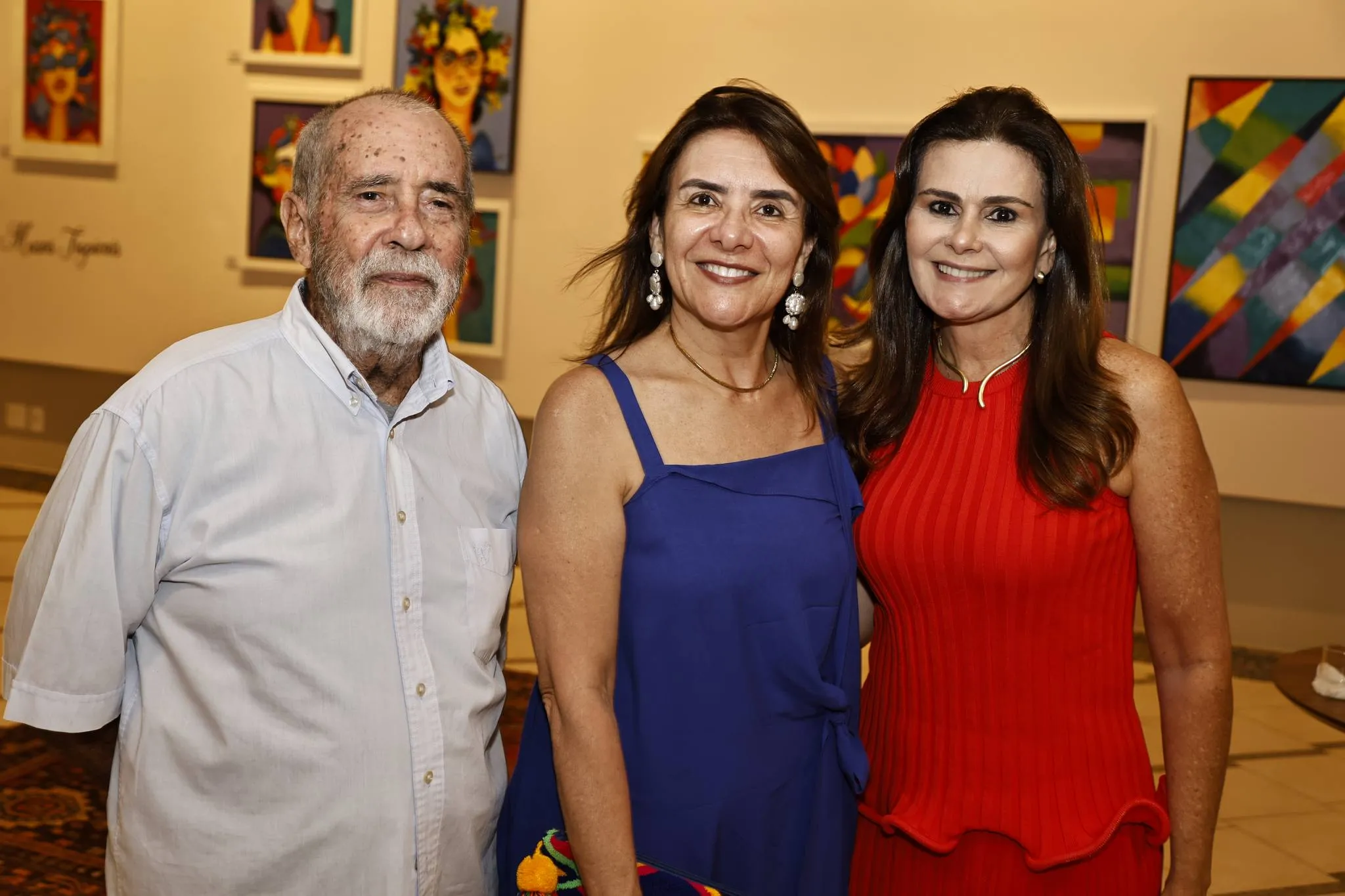 Nelson Figueiredo, Tania Vasconcelos e Ivana Bezerra