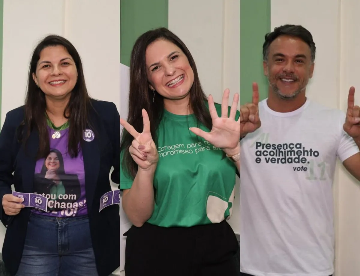 Elizabeth Chagas, Sâmia Farias e Adriano Leitinho, respectivamente, vão integrar a lista tríplice que será encaminhada a Elmano de Freitas