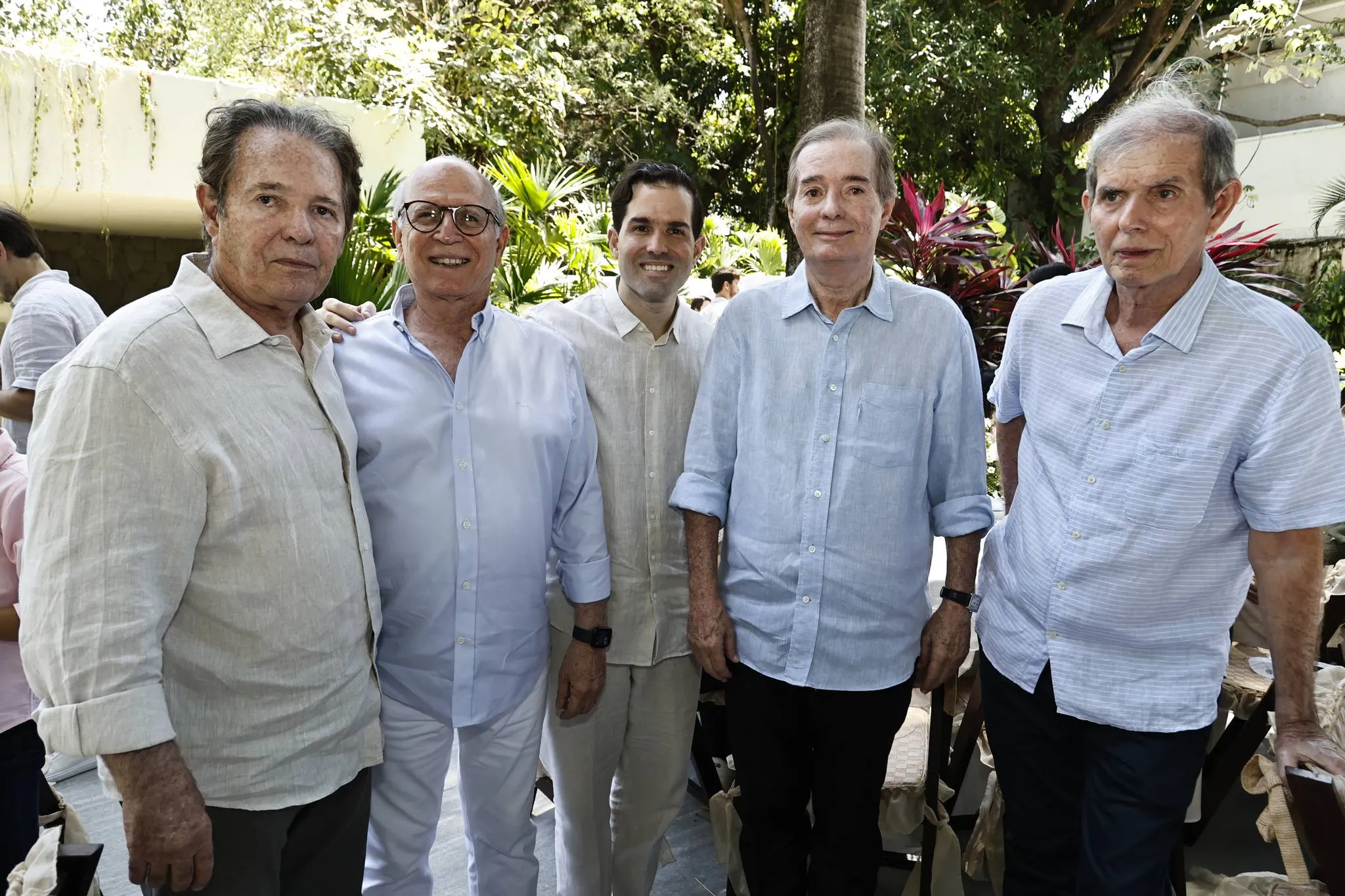 Cláudio Rocha, Paulo Mota, Felipe Queiroz Rocha, Fábio e Abelardo Mota